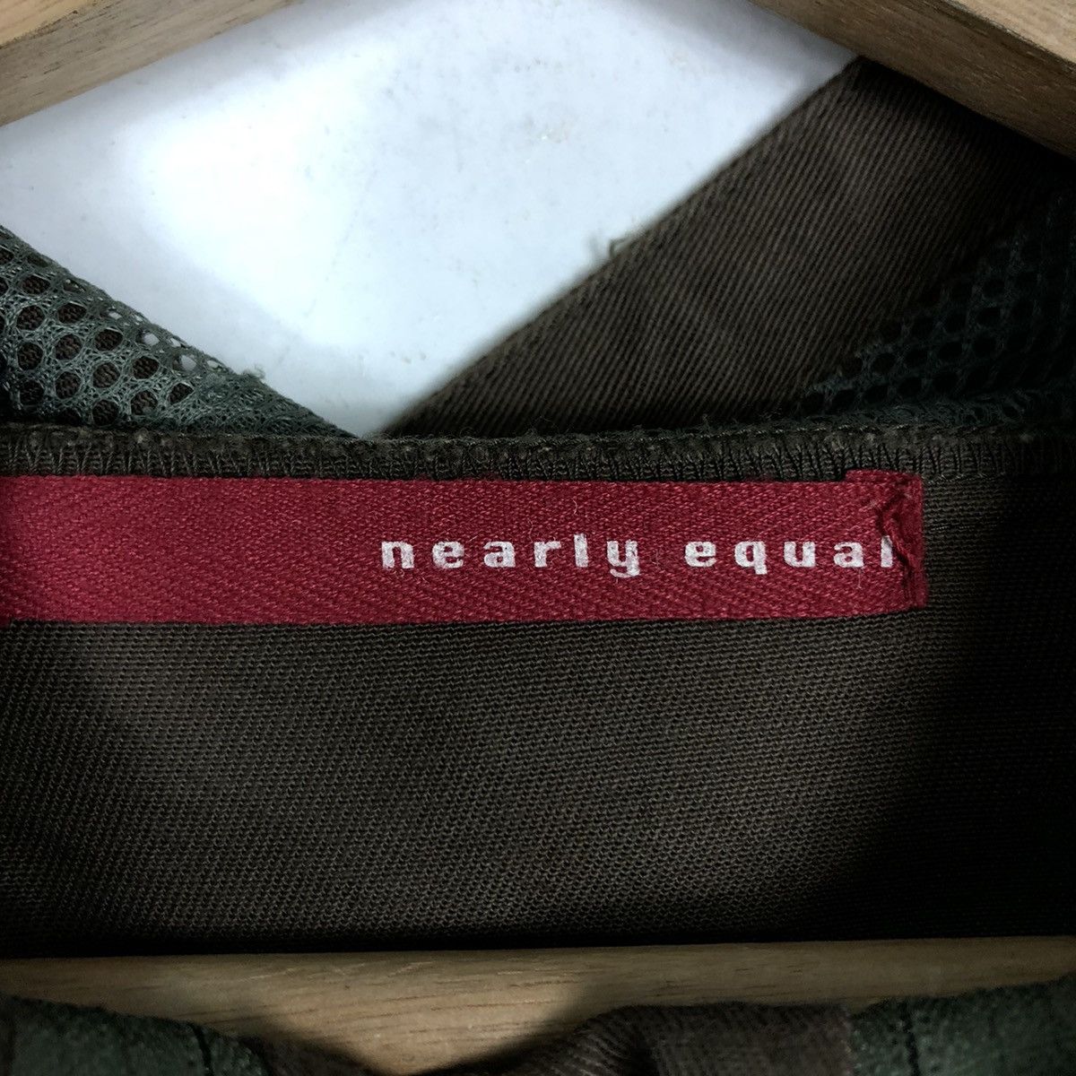 Japanese Brand 🔥Vintage Nearly Equal Hoodie Pull Over Military Amry Style Size US M / EU 48-50 / 2 - 12 Thumbnail