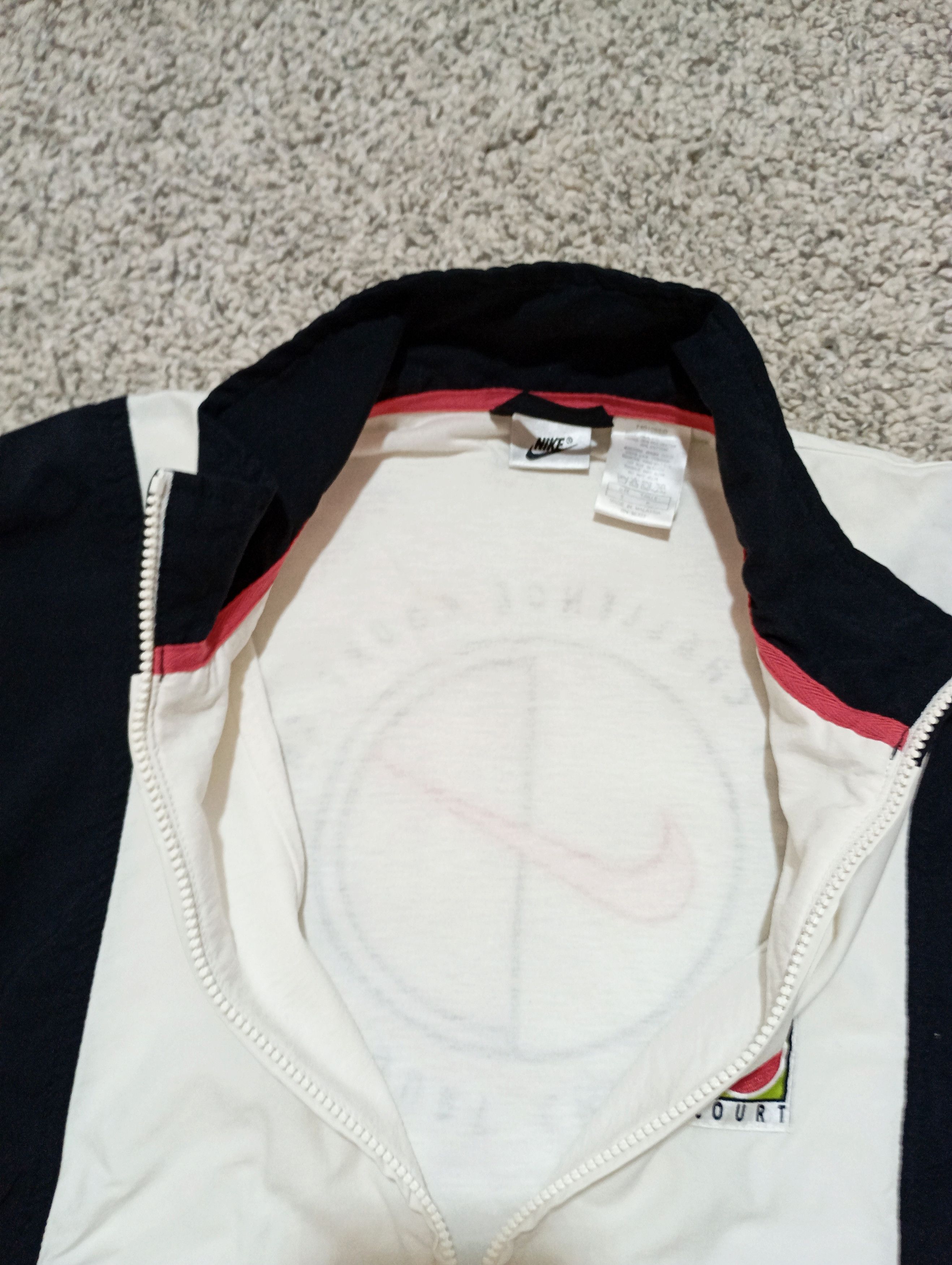 Nike Vintage Nike Challenge Court Jacket Andre Agassi Windbreaker Size US S / EU 44-46 / 1 - 13 Thumbnail