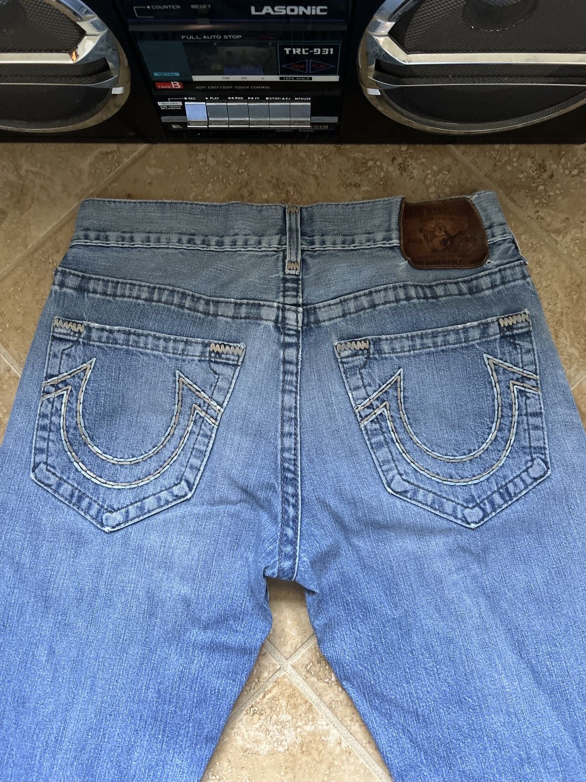 True Religion × Vintage Vintage True Religion Jeans Size US 32 / EU 48 - 3 Thumbnail