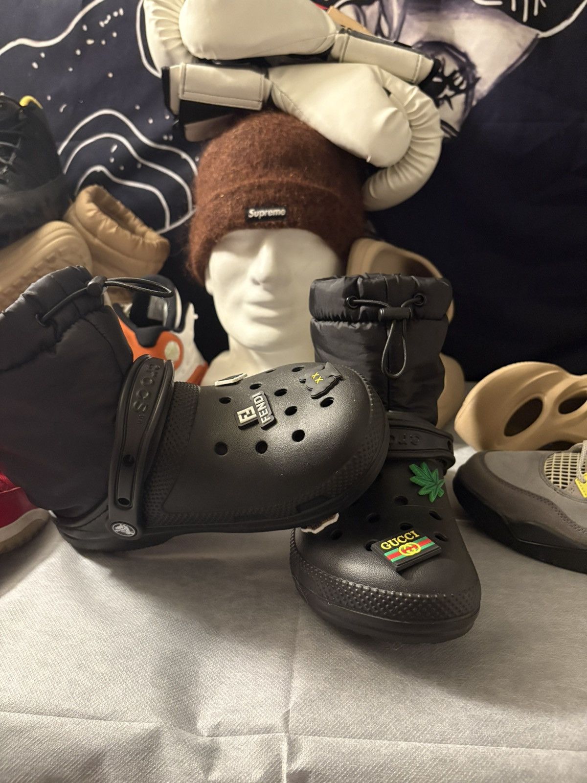 Crocs Croc boots mens size 5 Size US 5 / EU 37 - 3 Thumbnail