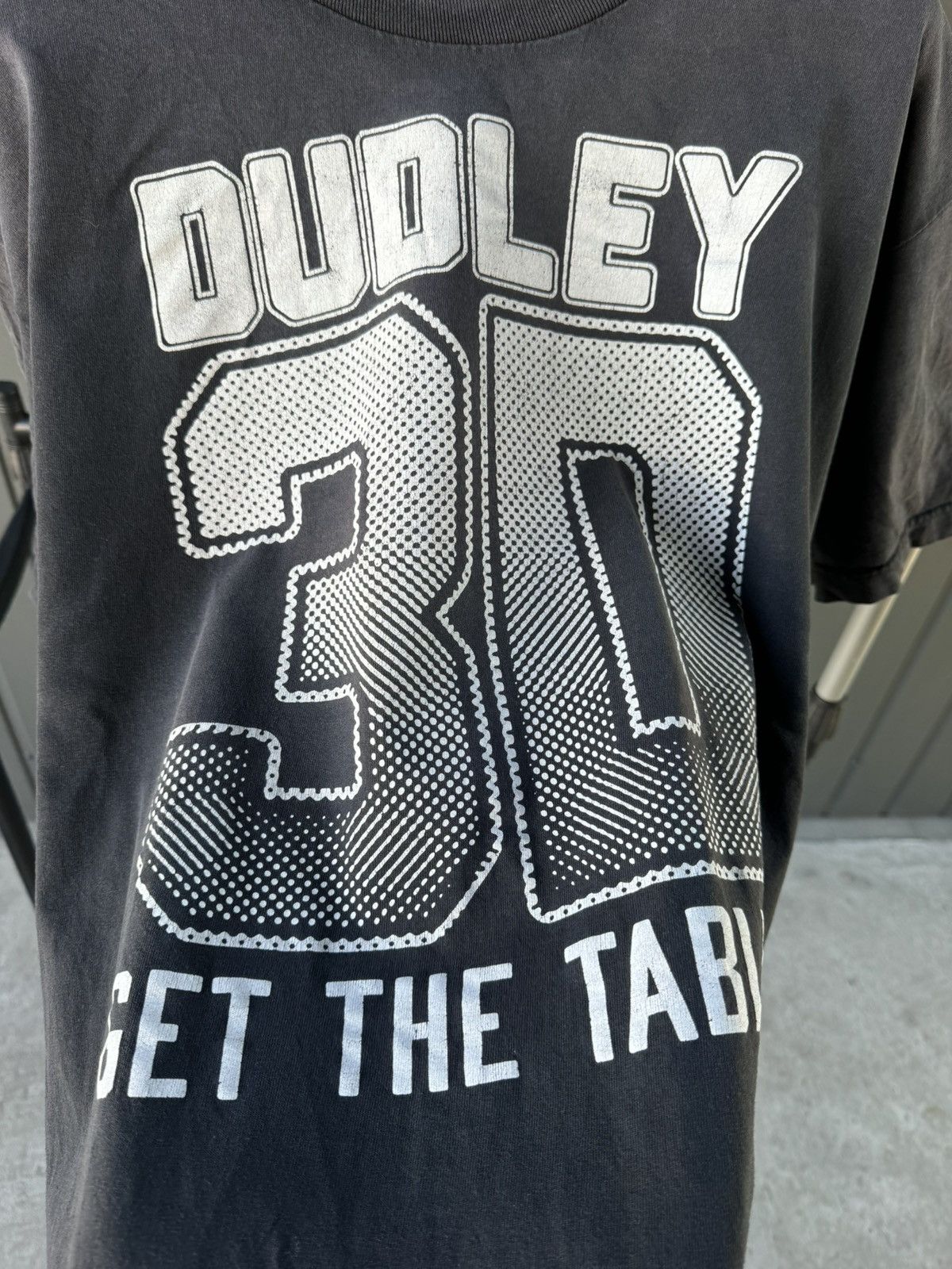 Vintage Vintage Dudley Boyz Thrashed Faded T Shirt WWE Size US XL / EU 56 / 4 - 13 Thumbnail