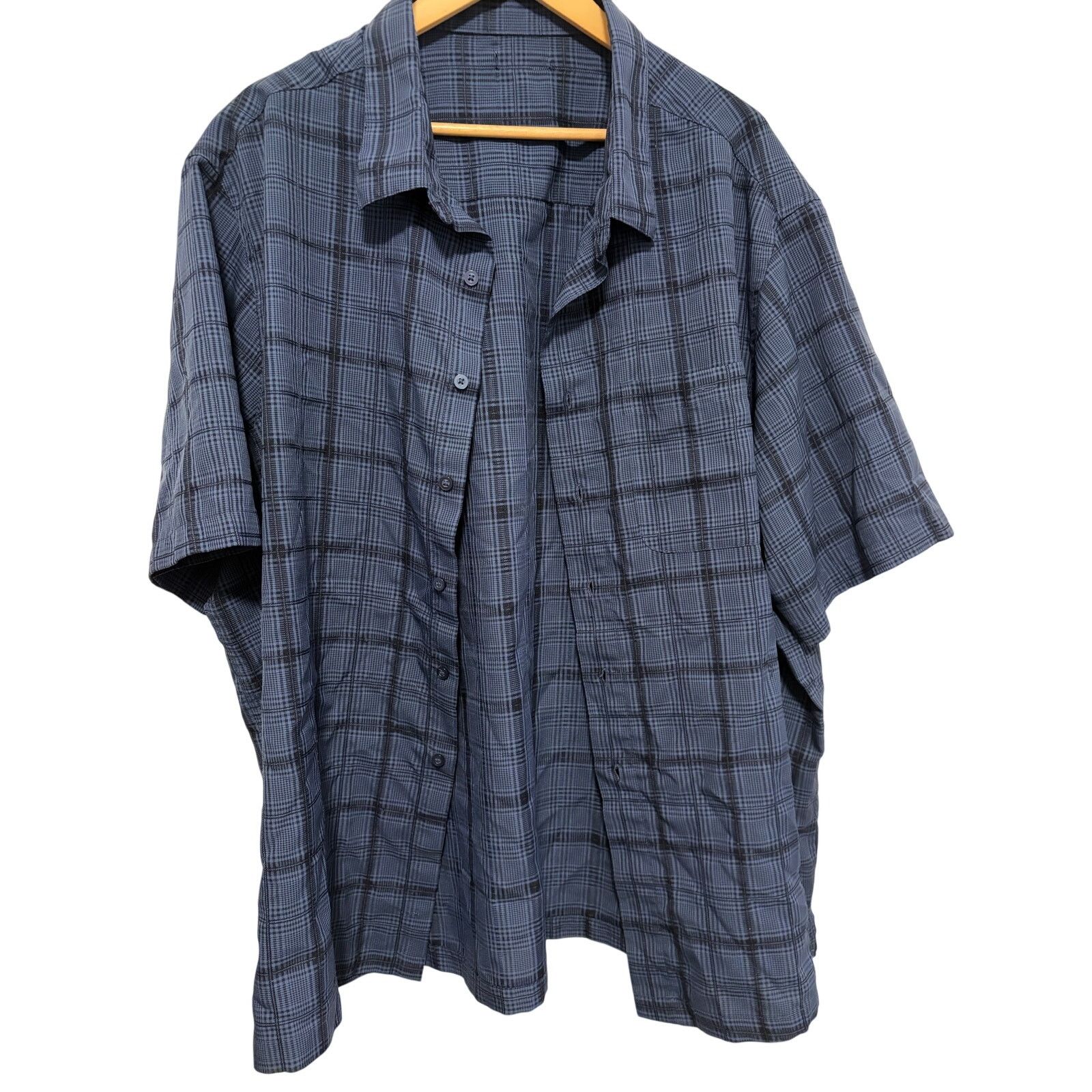 George George Plaid Button Down Shirt Size US XXL / EU 58 / 5 - 1 Thumbnail