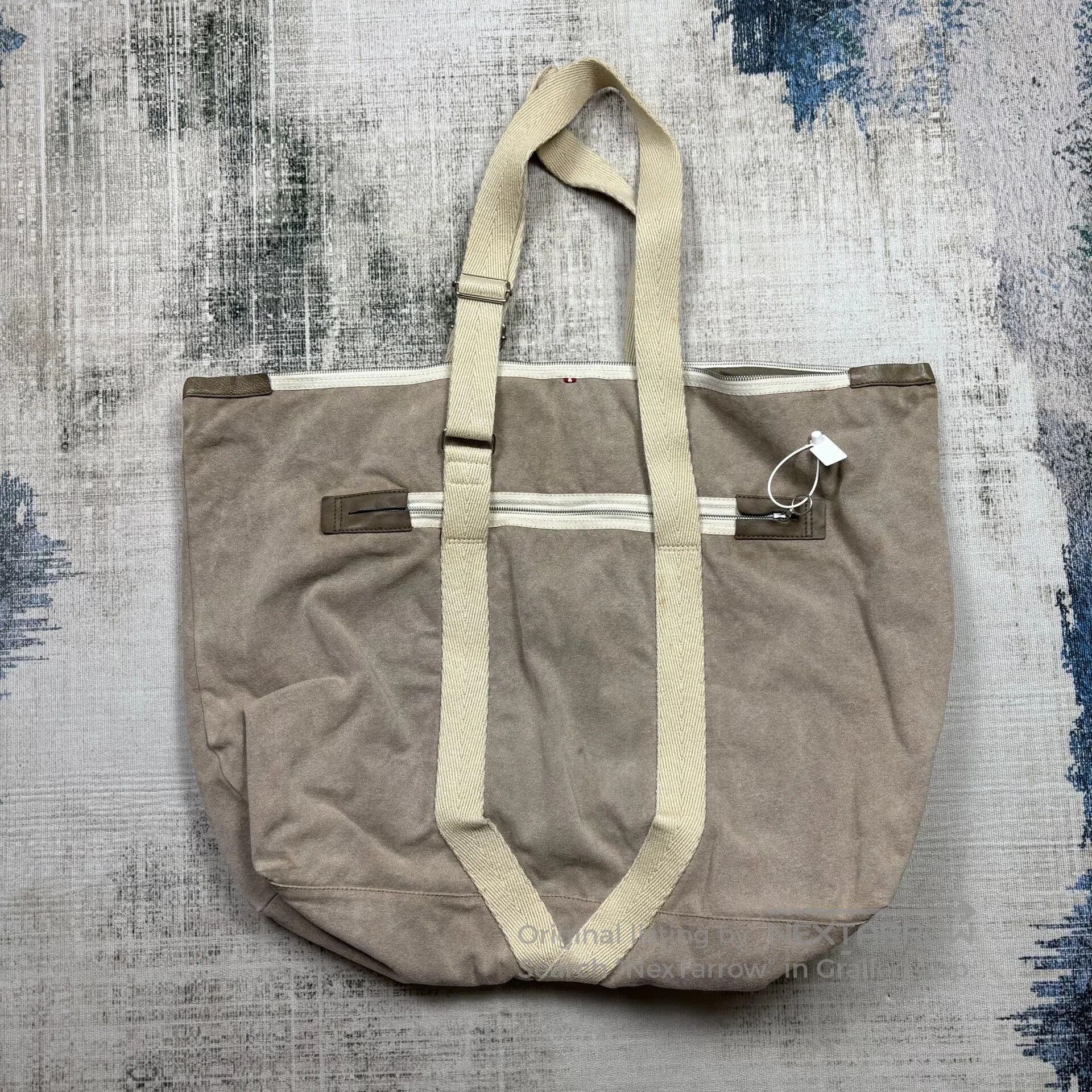 hardgraft HARD GRAFT Canvas Crossbody Tote Bag. Size ONE SIZE - 7 Thumbnail