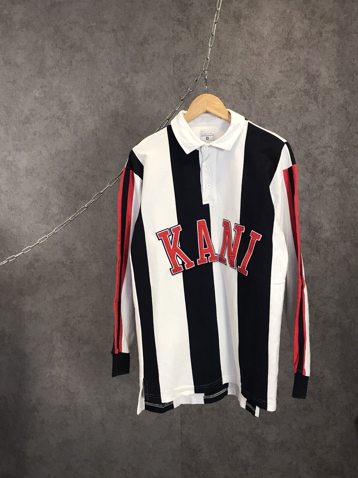Karl Kani Karl Kano big center logo polo sweatshirt Size US M / EU 48-50 / 2 - 1 Thumbnail