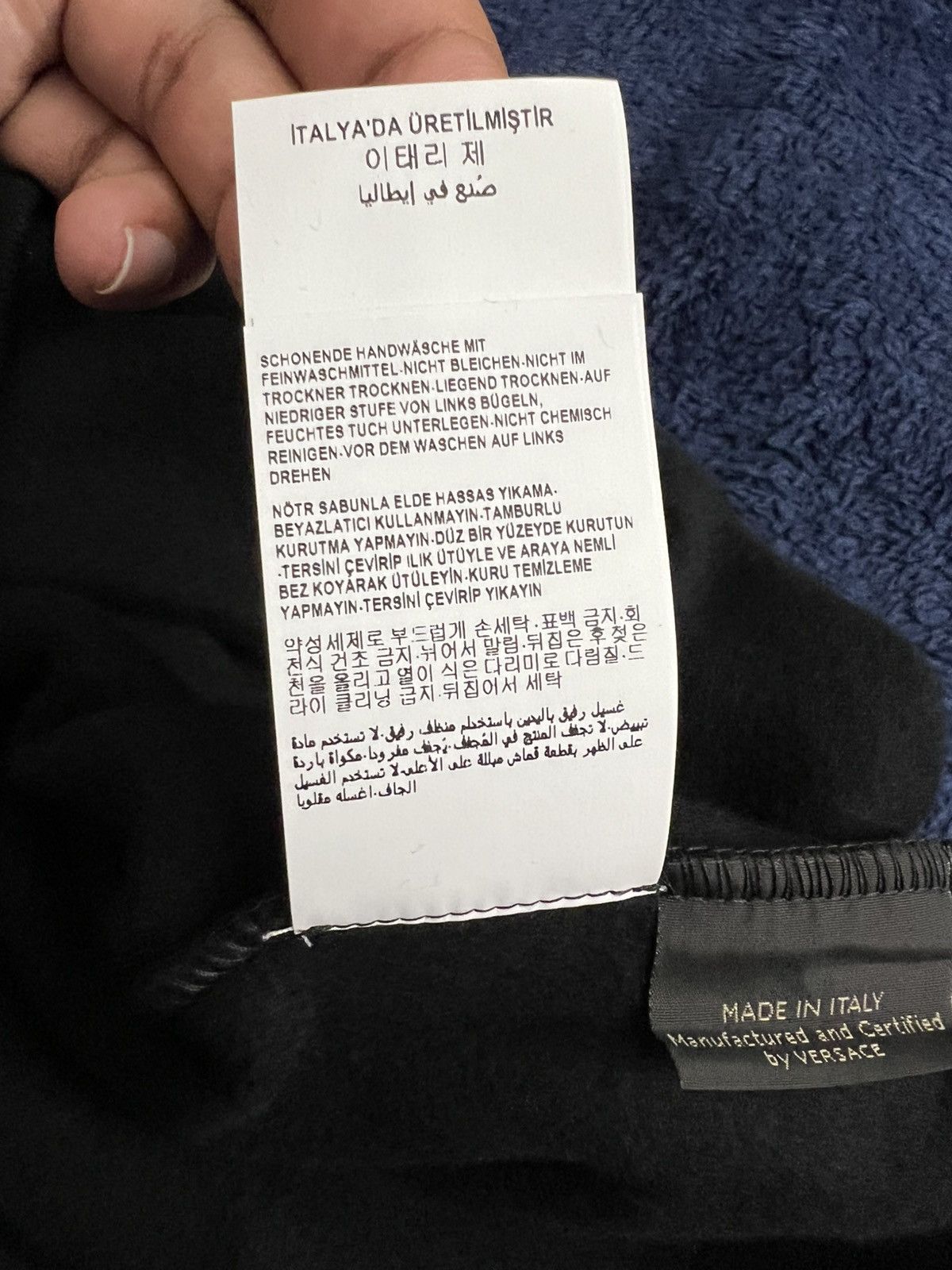Kith × Versace Kith × Versace Greek Key Hoodie Size US M / EU 48-50 / 2 - 18 Thumbnail