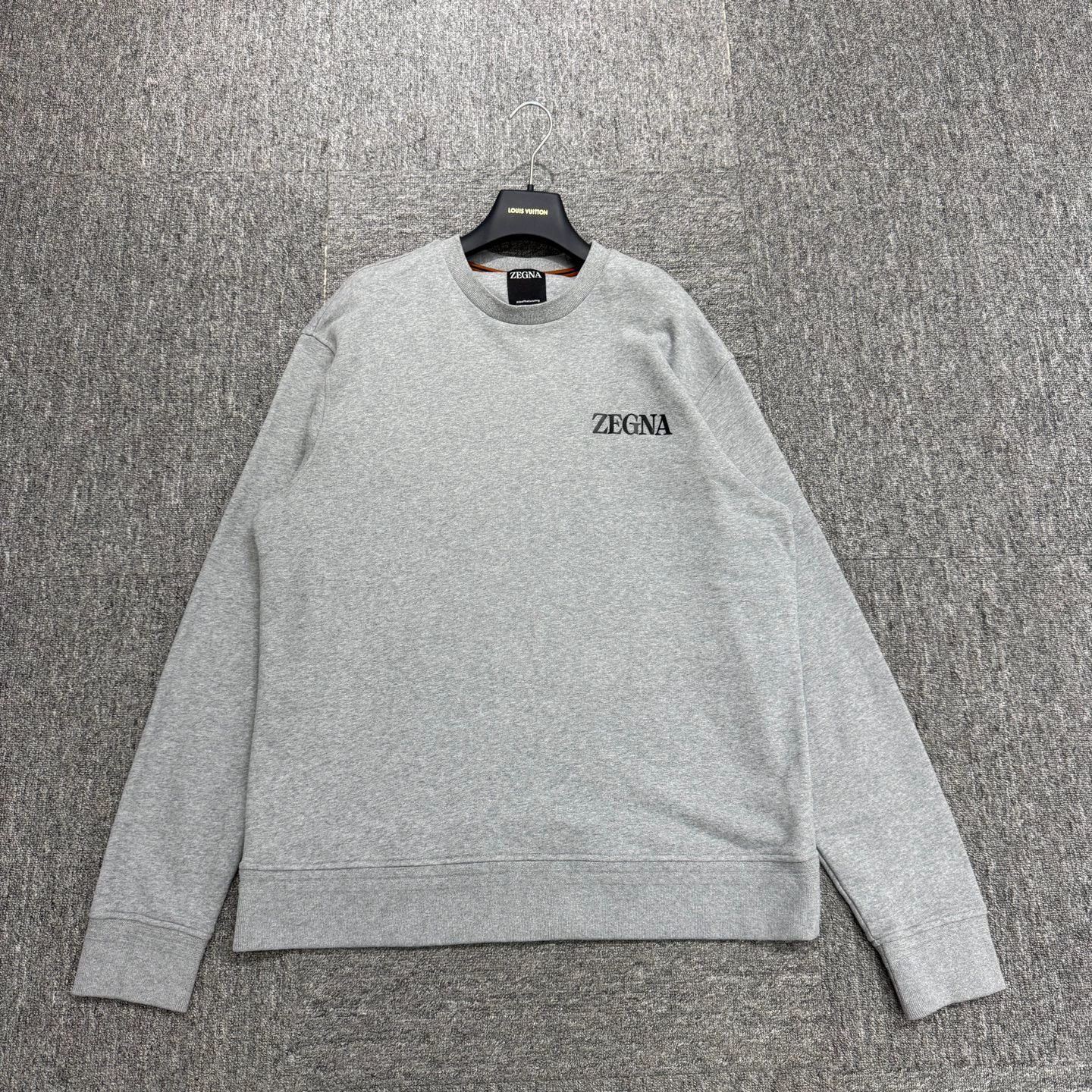 Ermenegildo Zegna Gray Long Sleeve Sweatshirt Size L Size US L / EU 52-54 / 3 - 1 Thumbnail