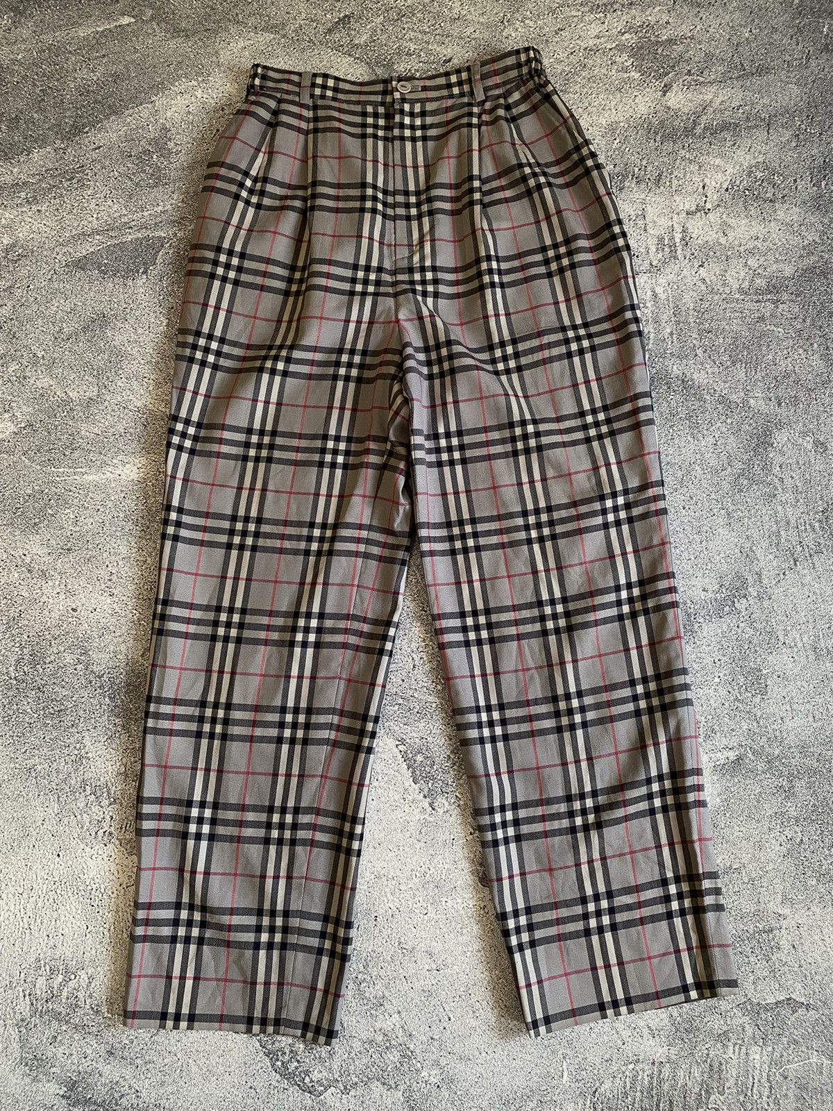 Burberry BURBERRYS GOLF NOVA CHECK PANTS Size 29" - 1 Thumbnail