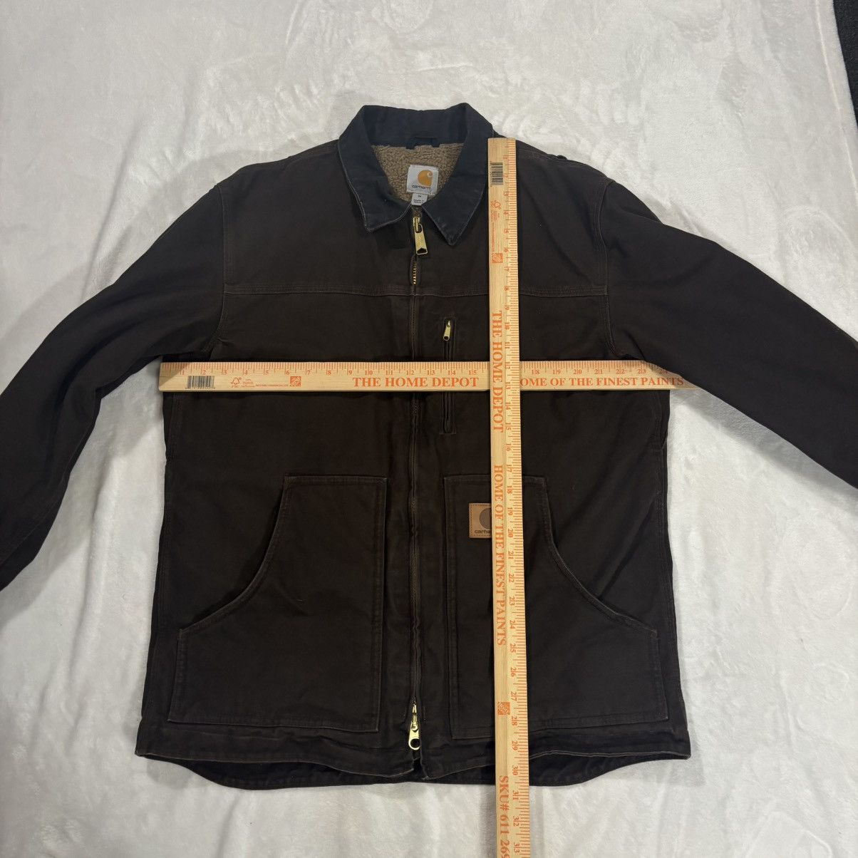 Carhartt Vintage Carhartt Sherpa-Lined Ridge Jacket C61 DKB Medium Size US M / EU 48-50 / 2 - 6 Thumbnail
