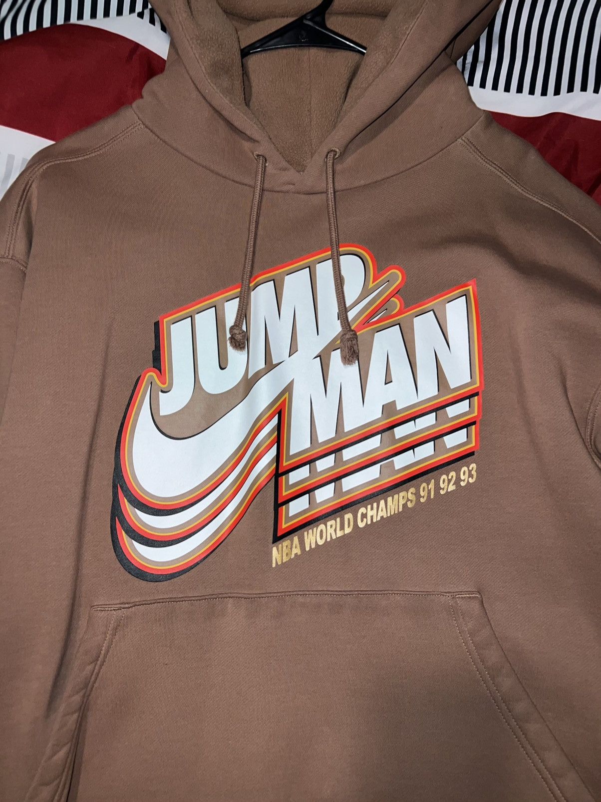 Nike Nike Jumpman Fleece Over Hoodie Size US XXL / EU 58 / 5 - 4 Thumbnail