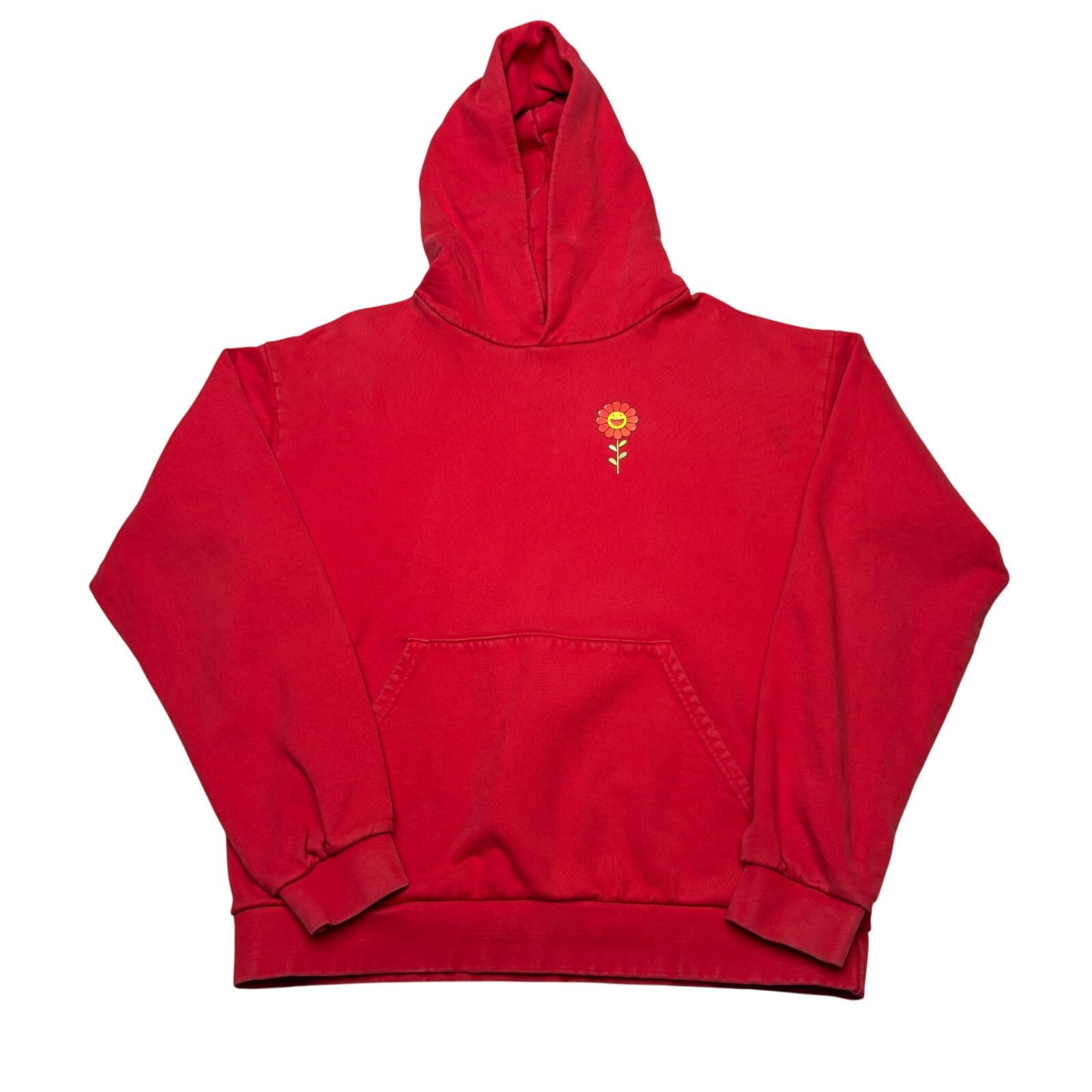 J Balvin × Takashi Murakami J Balvin x Takashi Murakami Rojo Flower Hoodie Men's XL Size US XL / EU 56 / 4 - 3 Thumbnail
