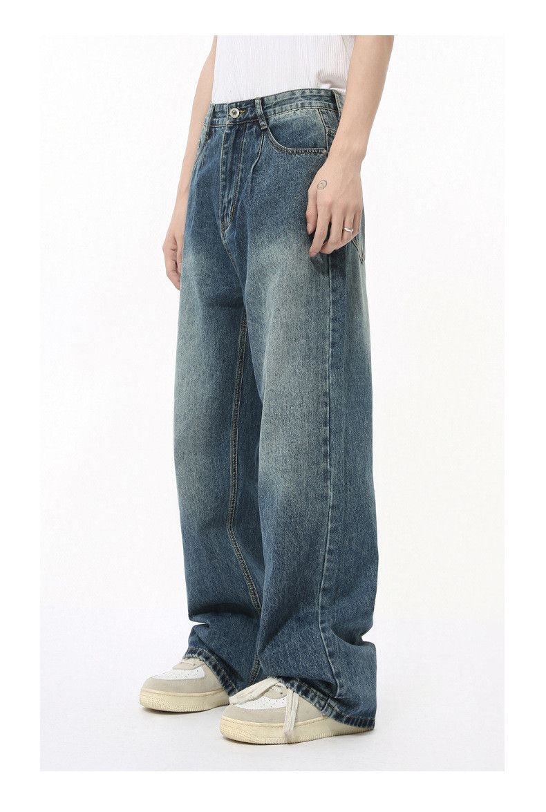 Japanese Brand × Vintage American retro straight wide-leg loose high street jeans Size US 32 / EU 48 - 4 Thumbnail