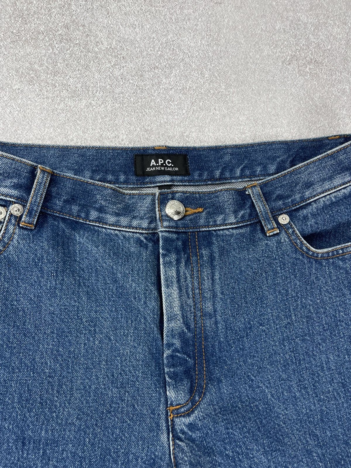 A.P.C. A.P.C. Jean New Sailor Denim Blue Jeans Women’s Size 29 Size US 29 - 4 Thumbnail