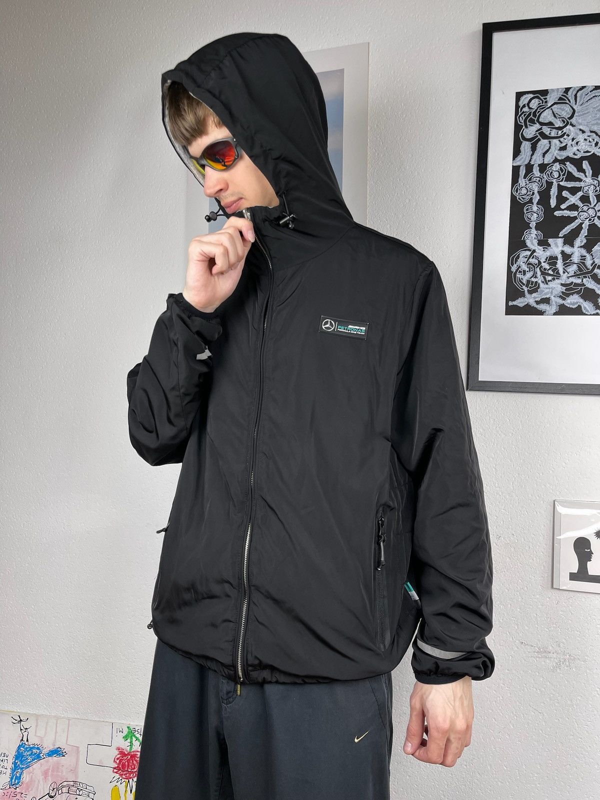 Mercedes-Benz × Vintage Vintage Mercedes Benz Reversible Jacket Size L Size US L / EU 52-54 / 3 - 12 Thumbnail