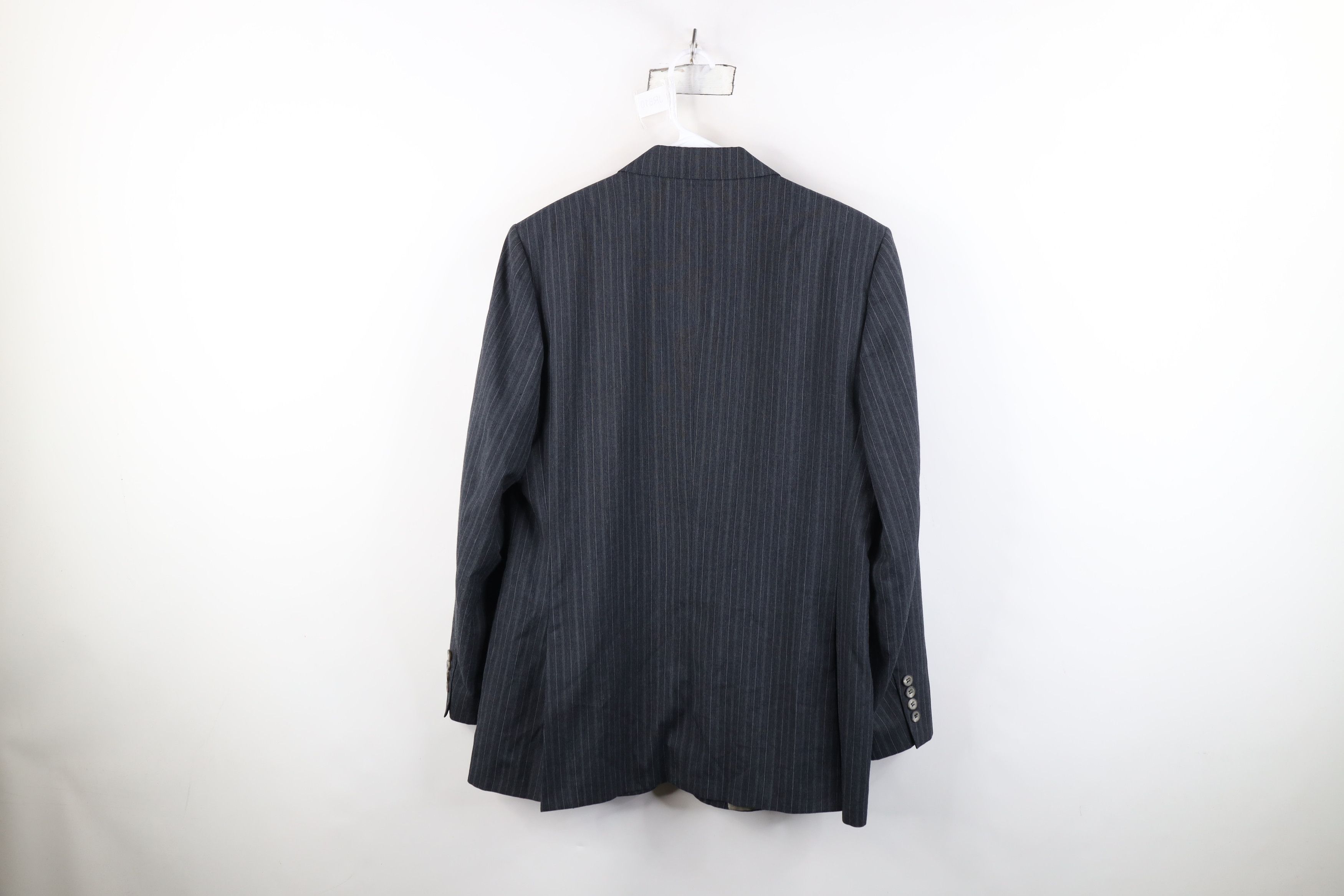 Vintage Vintage 70s Streetwear Striped Suit Coat Blazer Jacket USA Size US XL / EU 56 / 4 - 13 Thumbnail