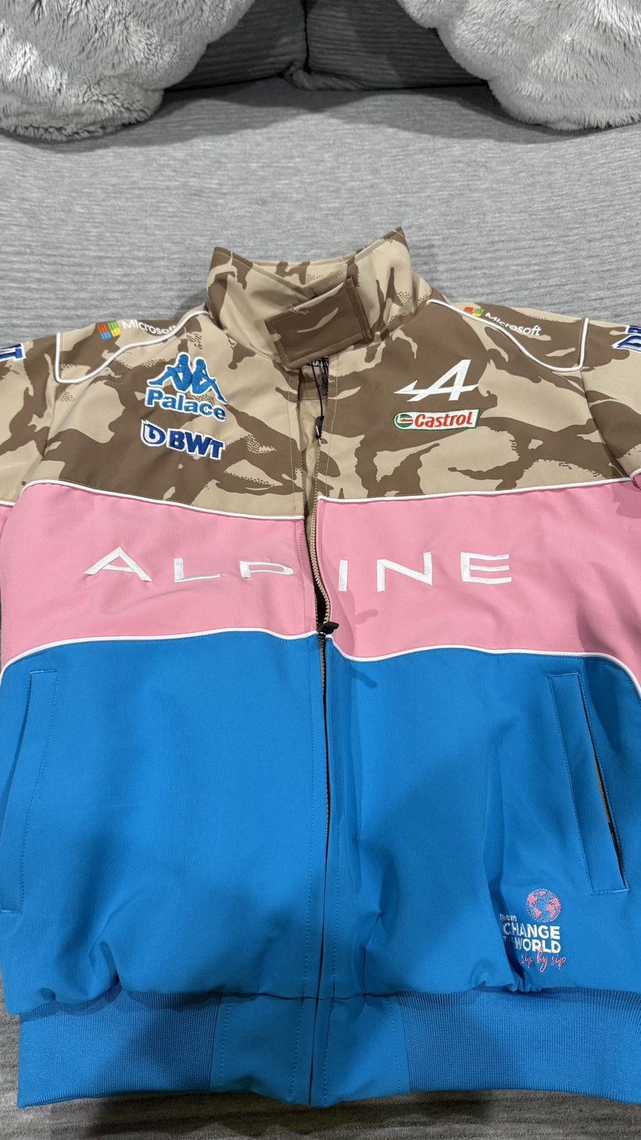Kappa × Palace Palace x Kappa F1 Alpine Pit Jacket 'Desert Camo' Size US M / EU 48-50 / 2 - 5 Thumbnail