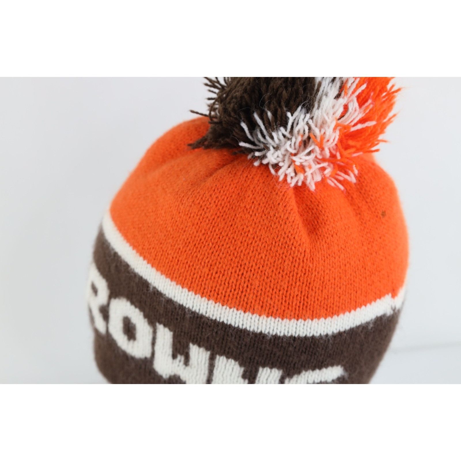 Vintage Vintage 80s 90s Spell Out Cleveland Browns Football Beanie Size ONE SIZE - 6 Thumbnail
