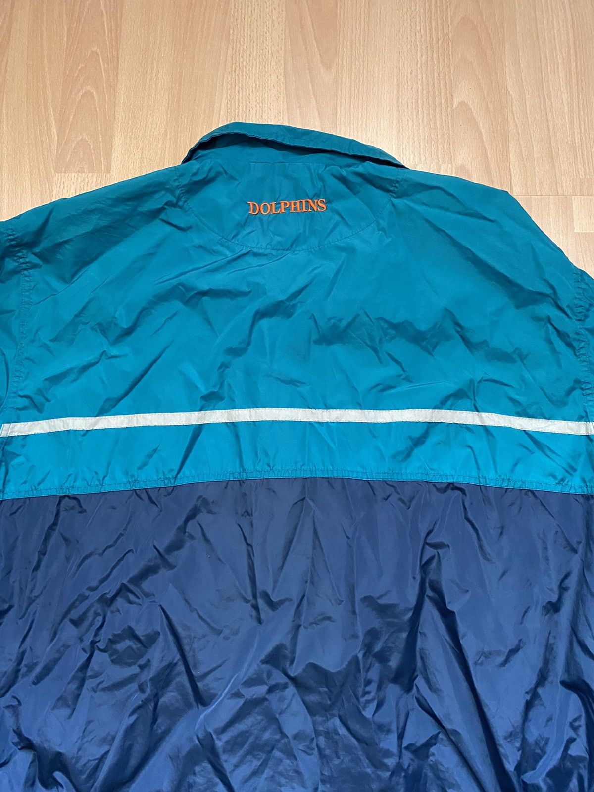 Logo Athletic Miami Dolphins Vintage 90s jacket Size US XL / EU 56 / 4 - 6 Thumbnail