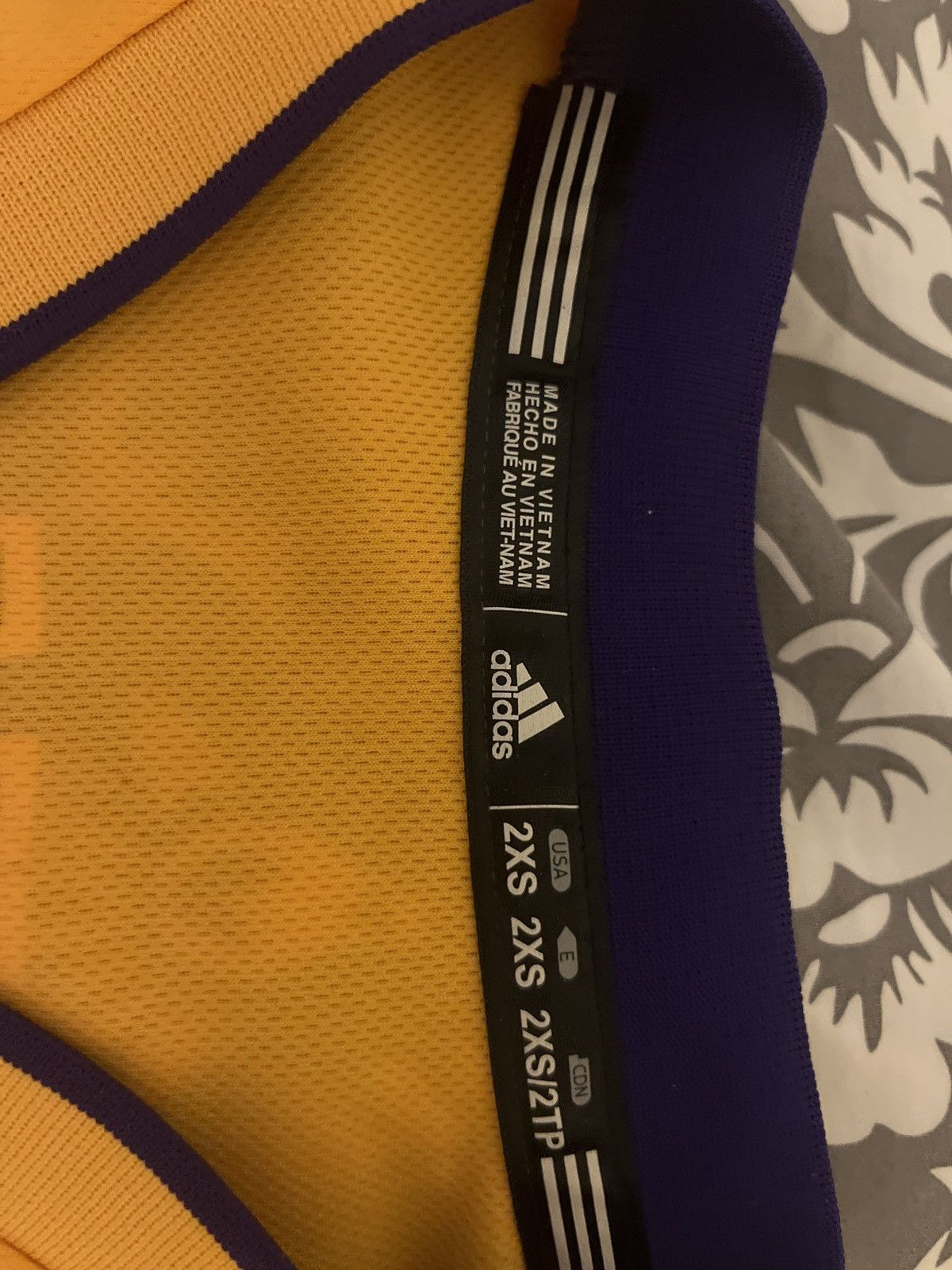Adidas lakers Kobe jersey Size US XXS / EU 40 - 4 Thumbnail