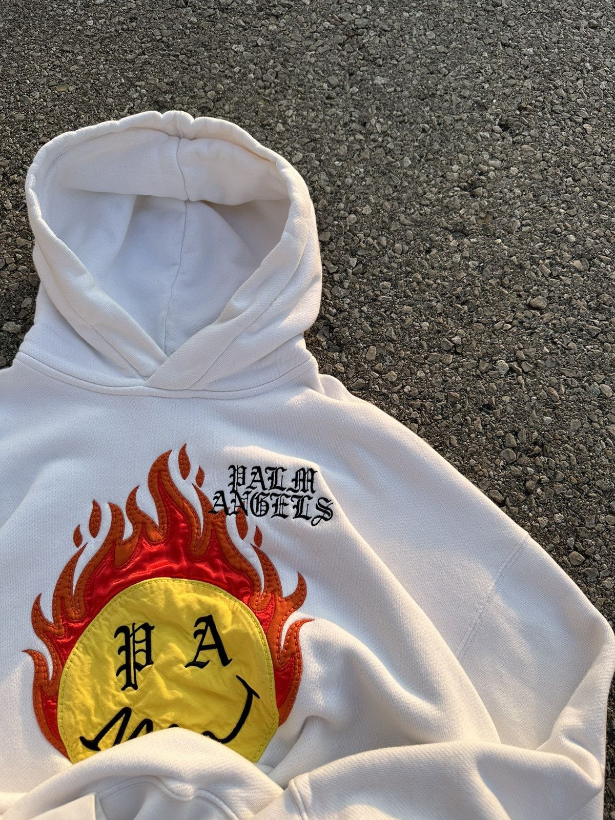 Palm Angels Palm Angels Smile Oversized Hoodie Size US S / EU 44-46 / 1 - 3 Thumbnail
