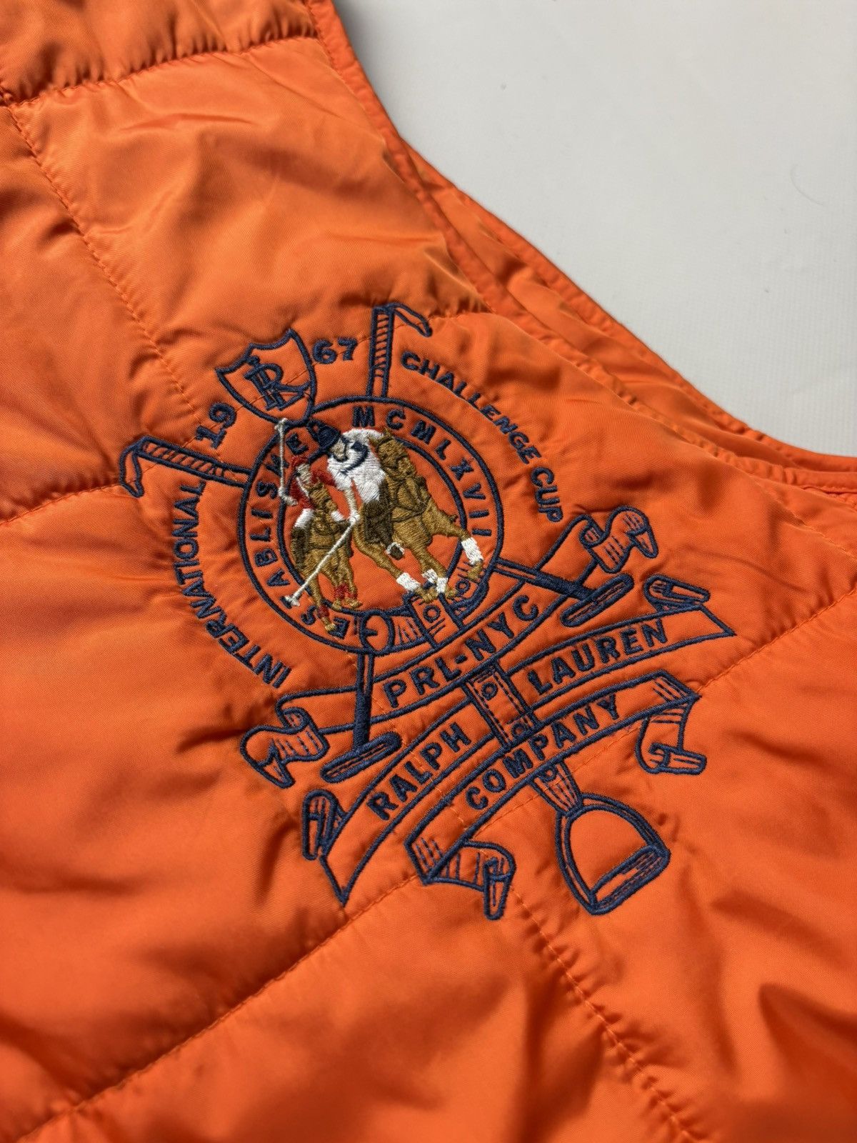 Polo Ralph Lauren Polo Ralph Lauren Big Logo Vintage Vest Size US M / EU 48-50 / 2 - 2 Thumbnail
