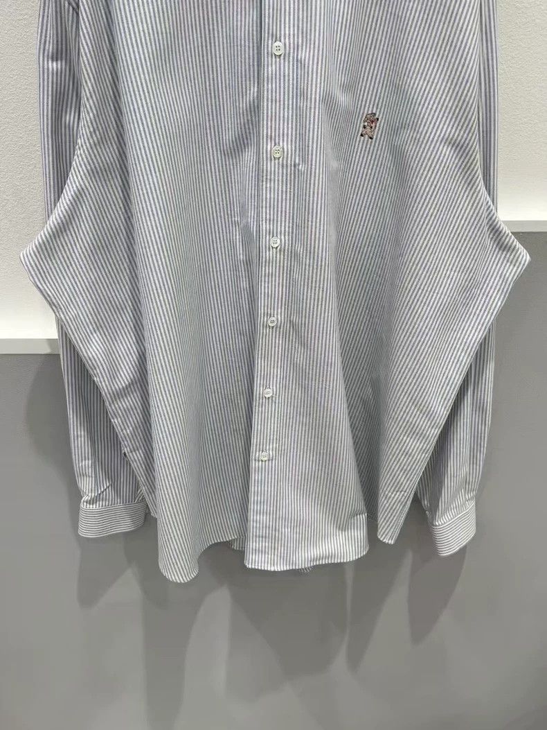 Gucci Gucci Striped piglet embroidery shirt 2501-Nextarrow Size US S / EU 44-46 / 1 - 4 Thumbnail