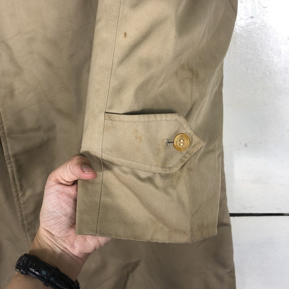 Burberry VINTAGE BURBERRYS NOVA CHECK TRENCH JACKET Size US M / EU 48-50 / 2 - 14 Thumbnail