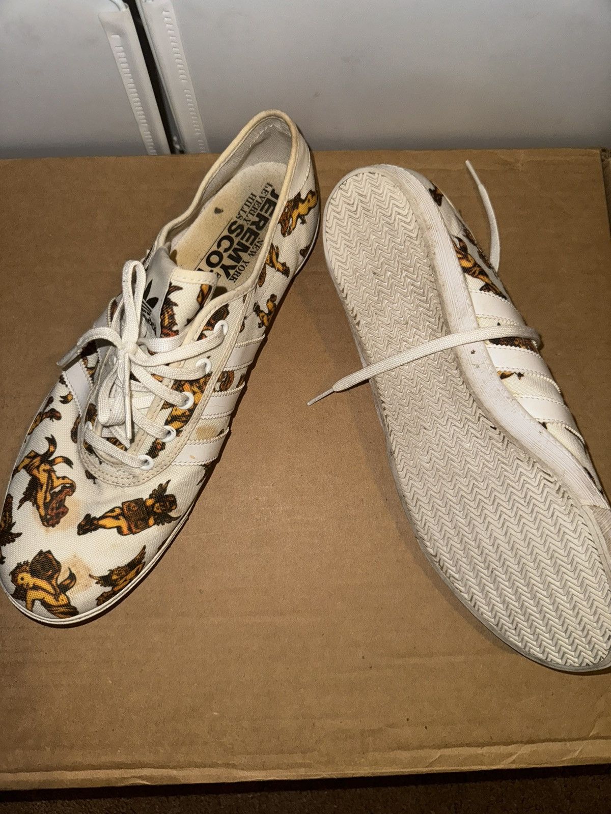 Adidas × Jeremy Scott Jeremy Scott Adidas Sole Cherub Size US 12 / EU 45 - 5 Thumbnail