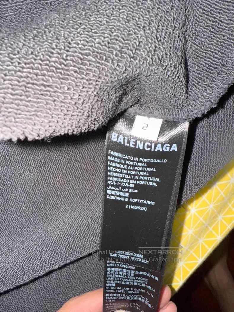 Balenciaga Balenciaga Half-Zip Sweatshirt Size US M / EU 48-50 / 2 - 5 Thumbnail