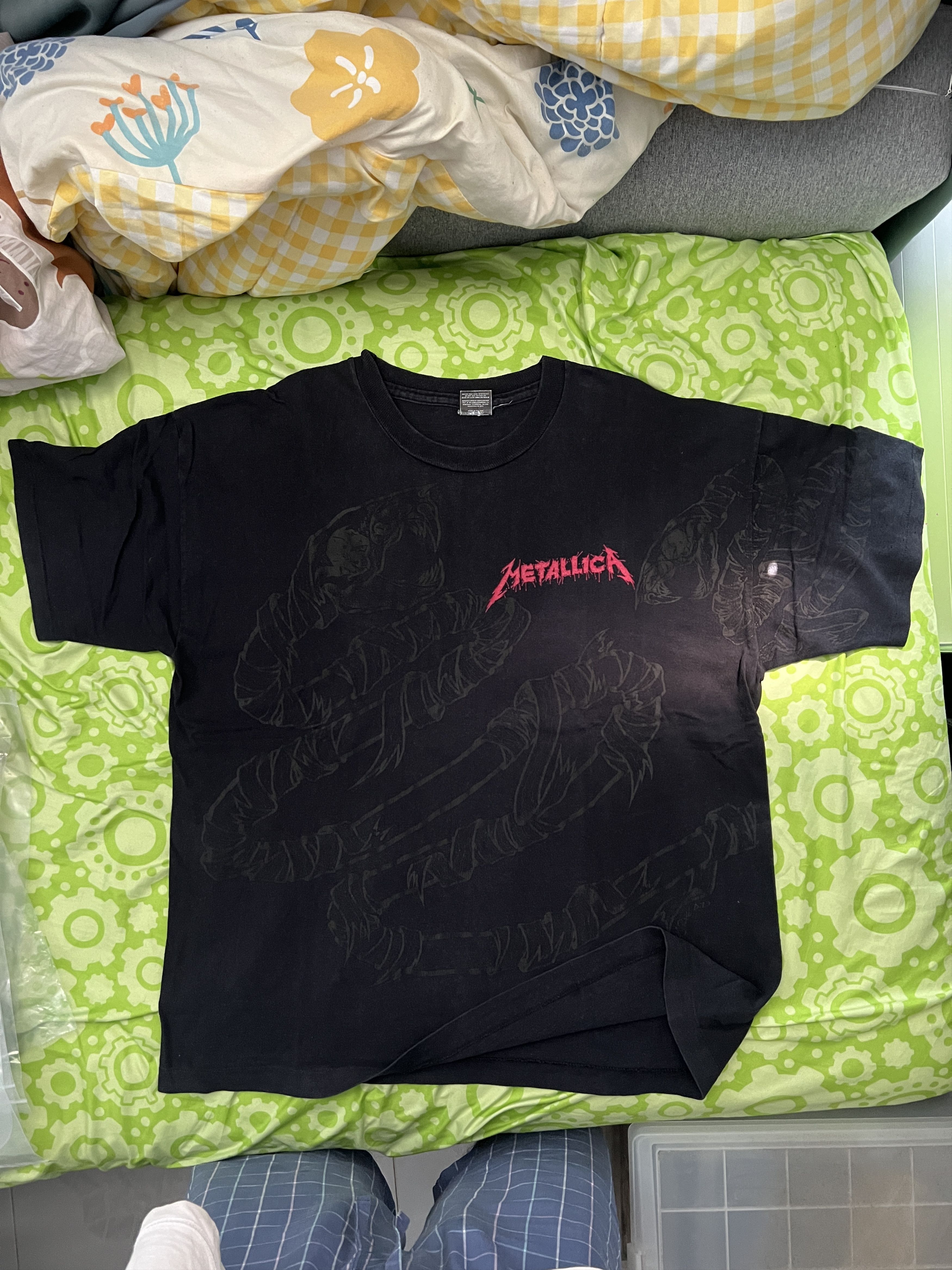 Band Tees × Metallica × Vintage Vintage Metallica tee Size US XL / EU 56 / 4 - 1 Thumbnail