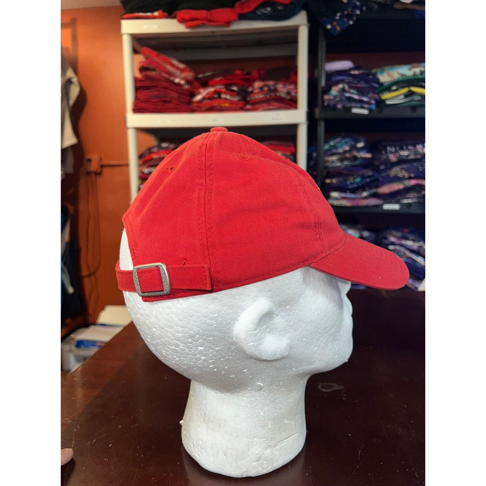 Adidas Adidas EA Sports Hat EA Angels Baseball Rare Red Promo Cap Size ONE SIZE - 5 Thumbnail