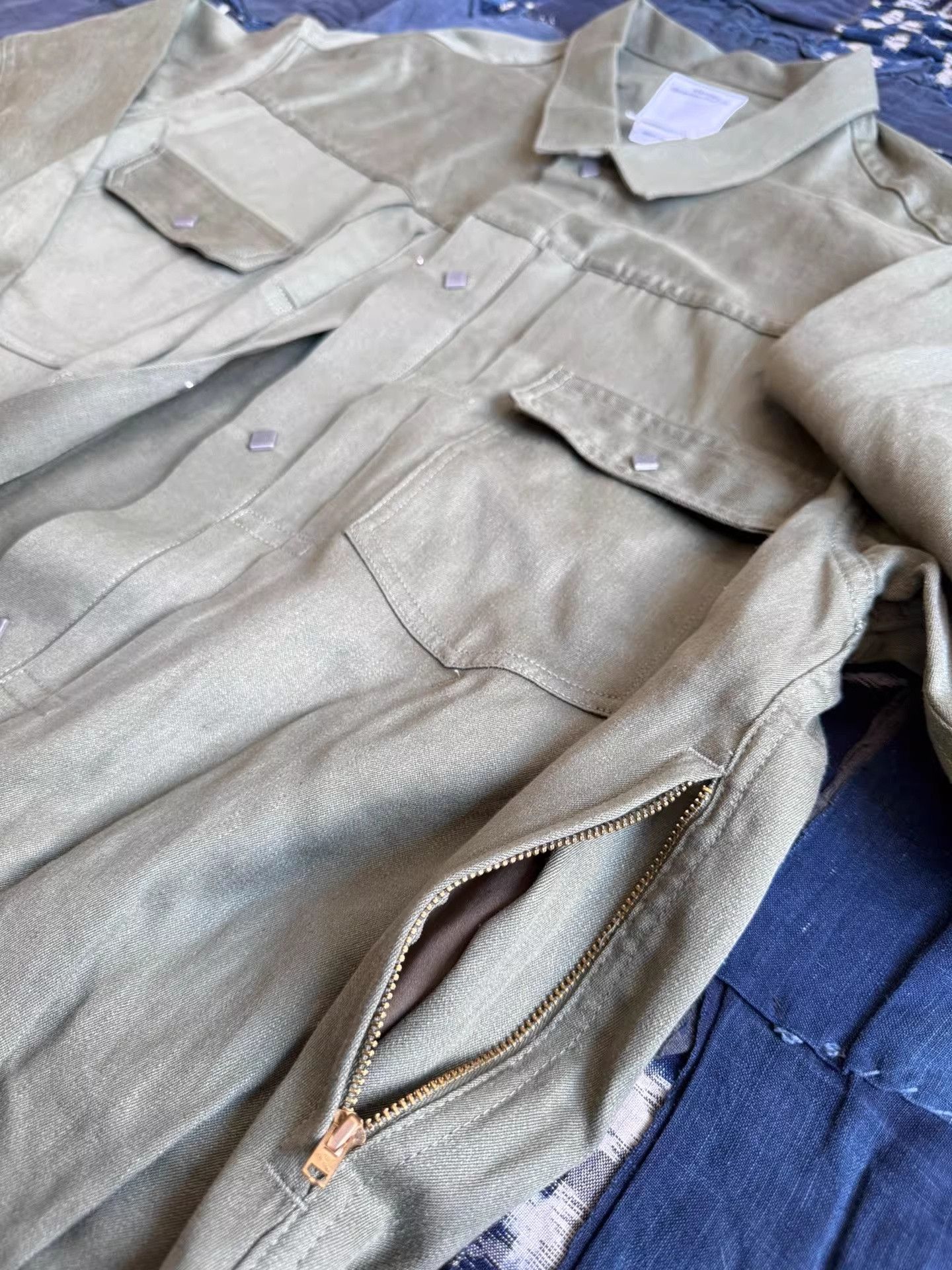 Visvim VISVIM 24SS 101XX Linen Wool Jacket Size US XL / EU 56 / 4 - 6 Thumbnail