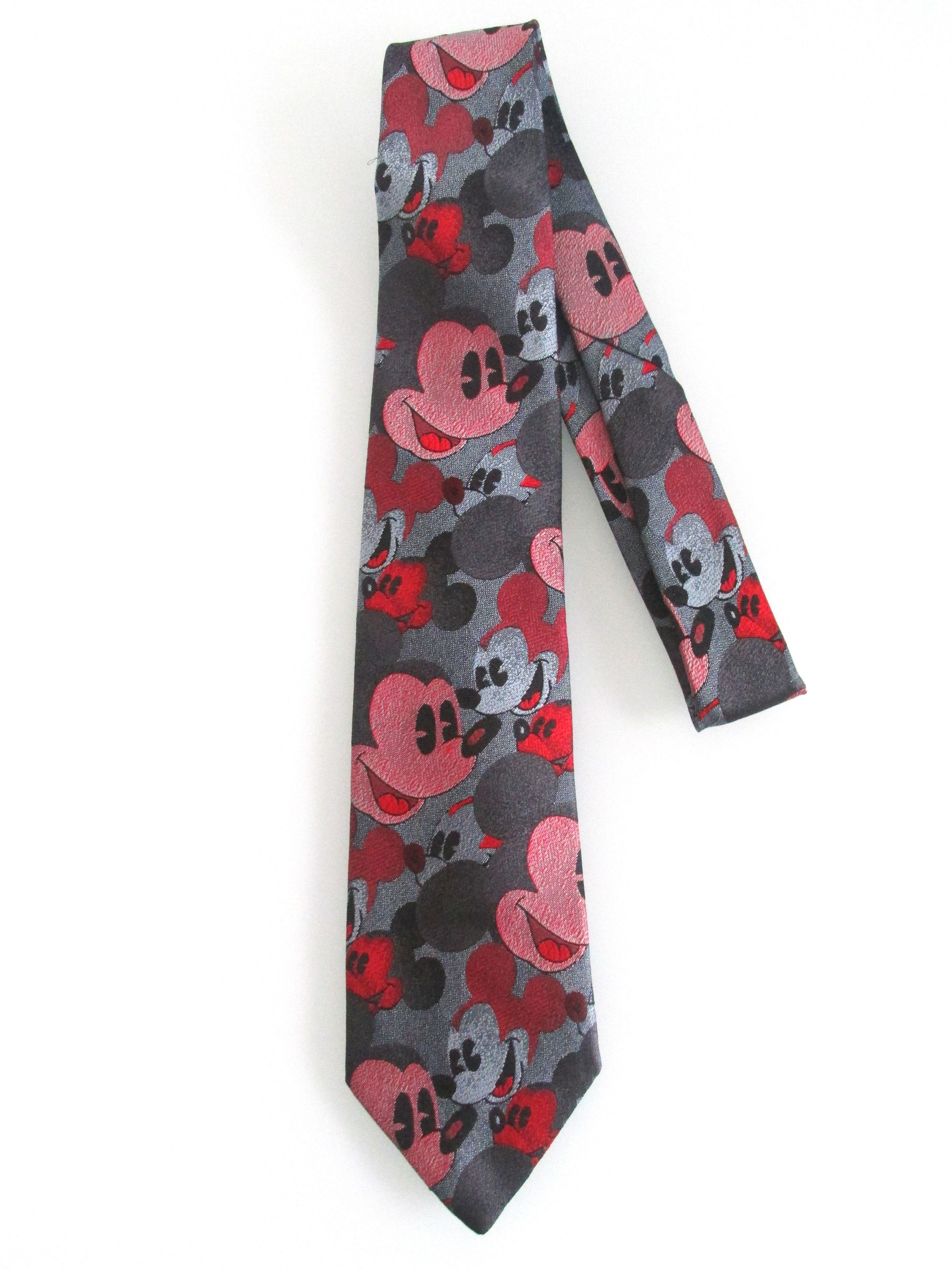 Disney Vintage Mickey Mouse/Disney Men's Tie Size ONE SIZE - 1 Thumbnail
