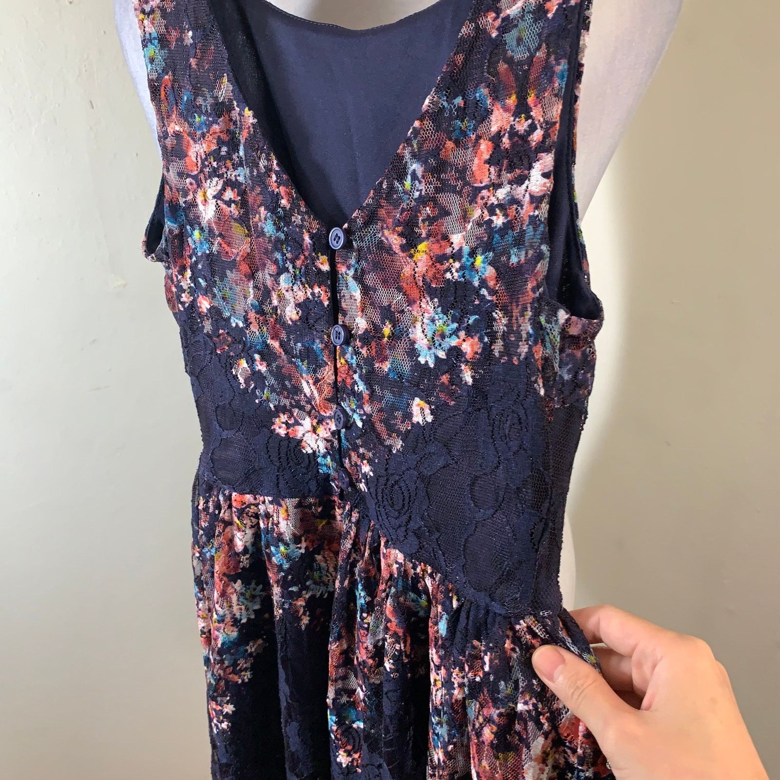 Other Love, Fire Women Lace Dress size S Size S / US 4 / IT 40 - 6 Thumbnail