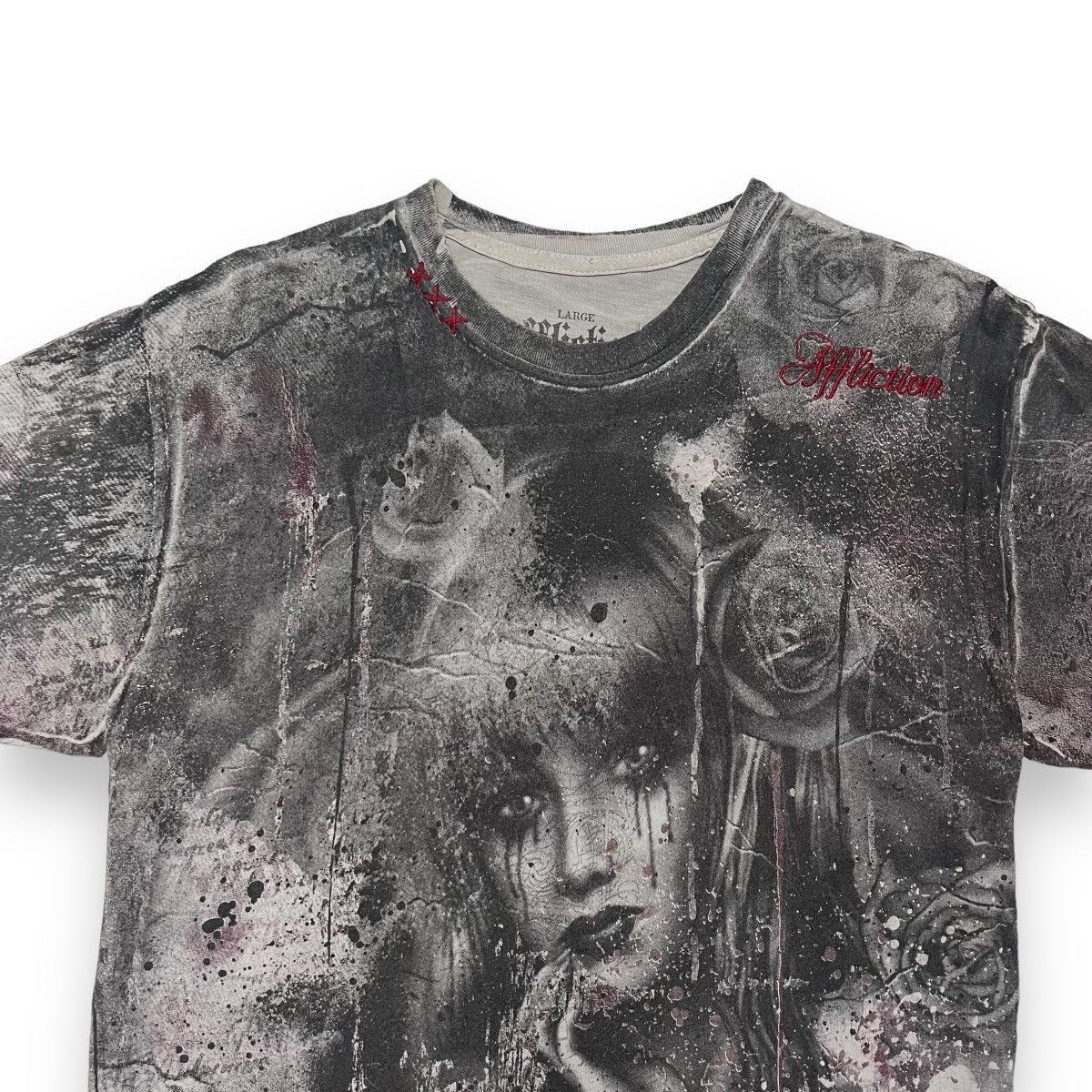 Affliction Affliction Over Print Tee Size US L / EU 52-54 / 3 - 2 Thumbnail