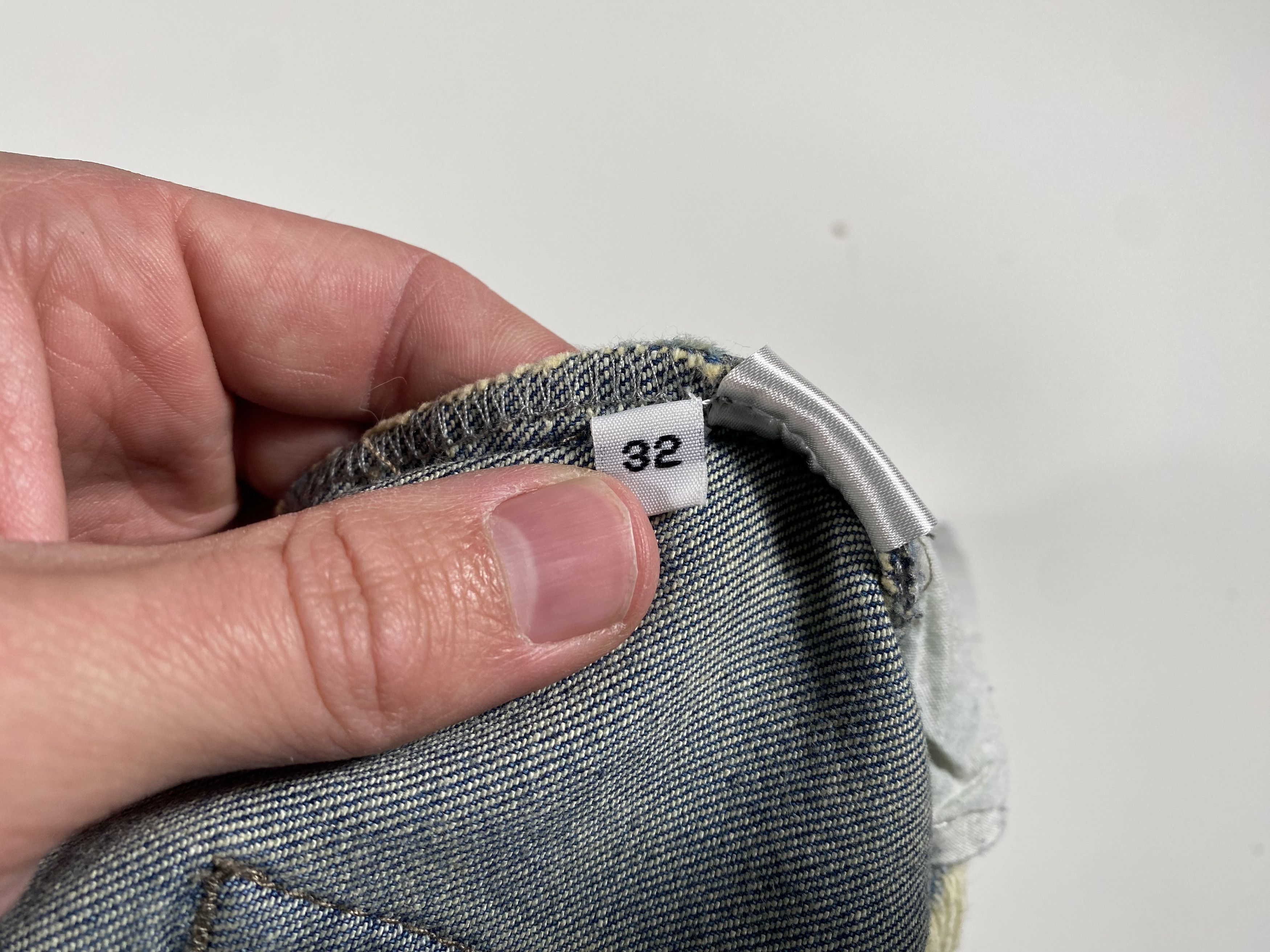 Stampd Stampd Destroyed Light Wash Denim Jeans 32x29 Size US 32 / EU 48 - 6 Thumbnail