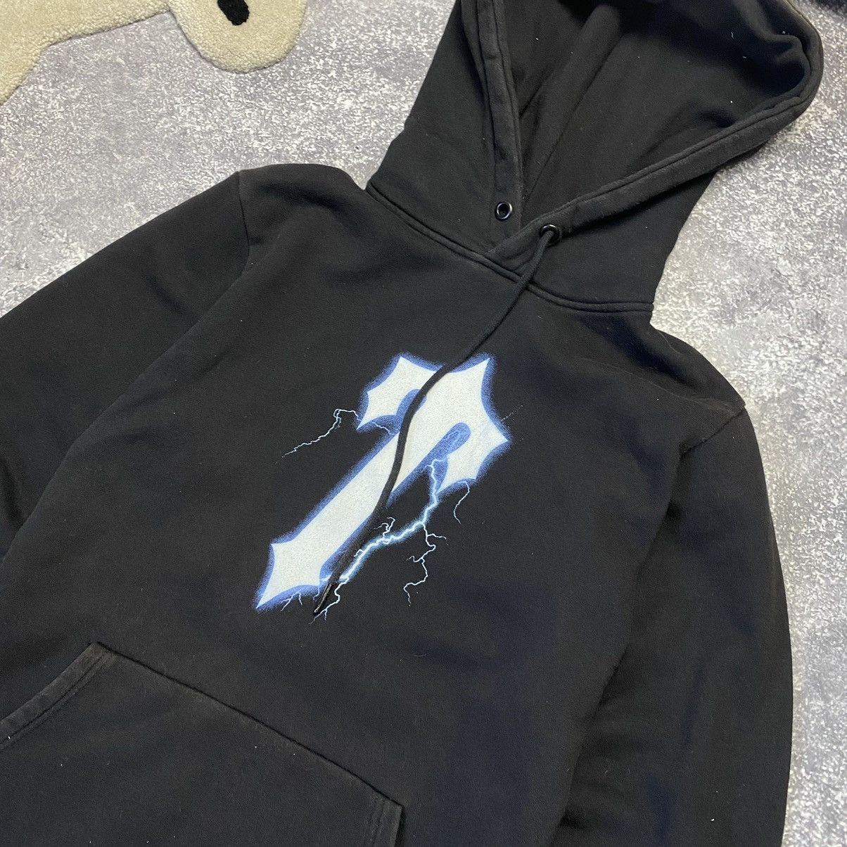 Vintage Men’s Trapstar London Big Graphic Logo y2k drill hoodie Size US S / EU 44-46 / 1 - 5 Thumbnail