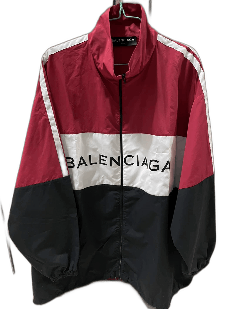 Balenciaga Balenciaga Logo Windbreaker Jacket-2505 Size US M / EU 48-50 / 2 - 1 Thumbnail