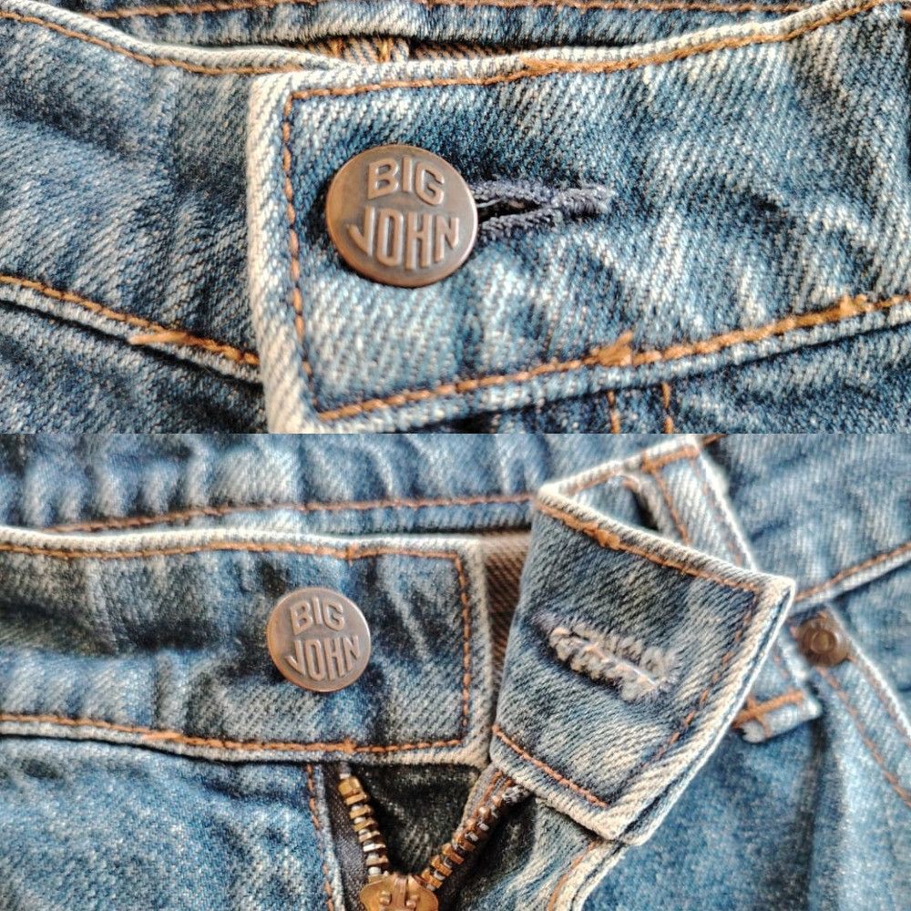 Big John Vintage 80s Big John Jeans Denim Scovill Made in Japan Size US 36 / EU 52 - 2 Thumbnail