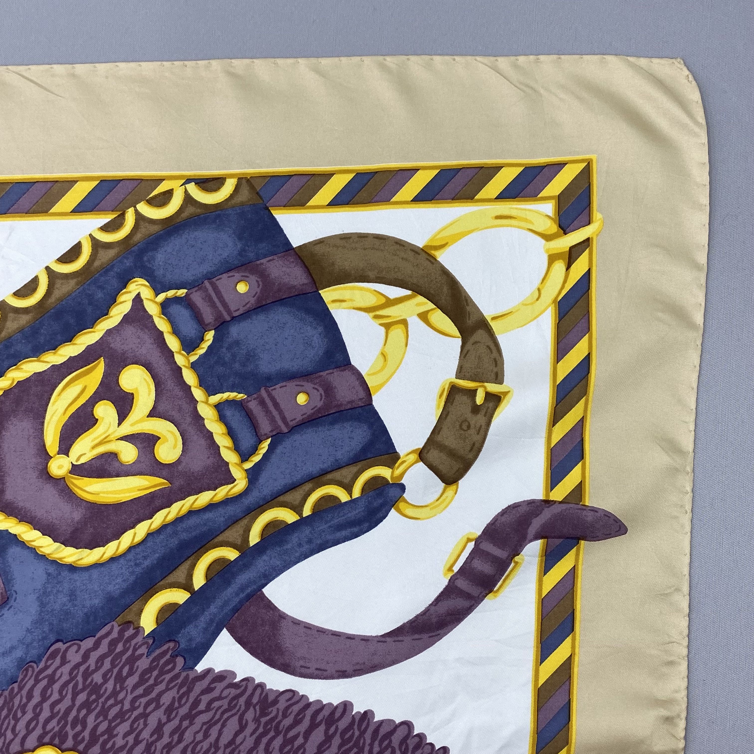 Japanese Brand Vintage Serica Lariana SILK Scarf Twill Stole Wraps Scarves Size ONE SIZE - 6 Thumbnail