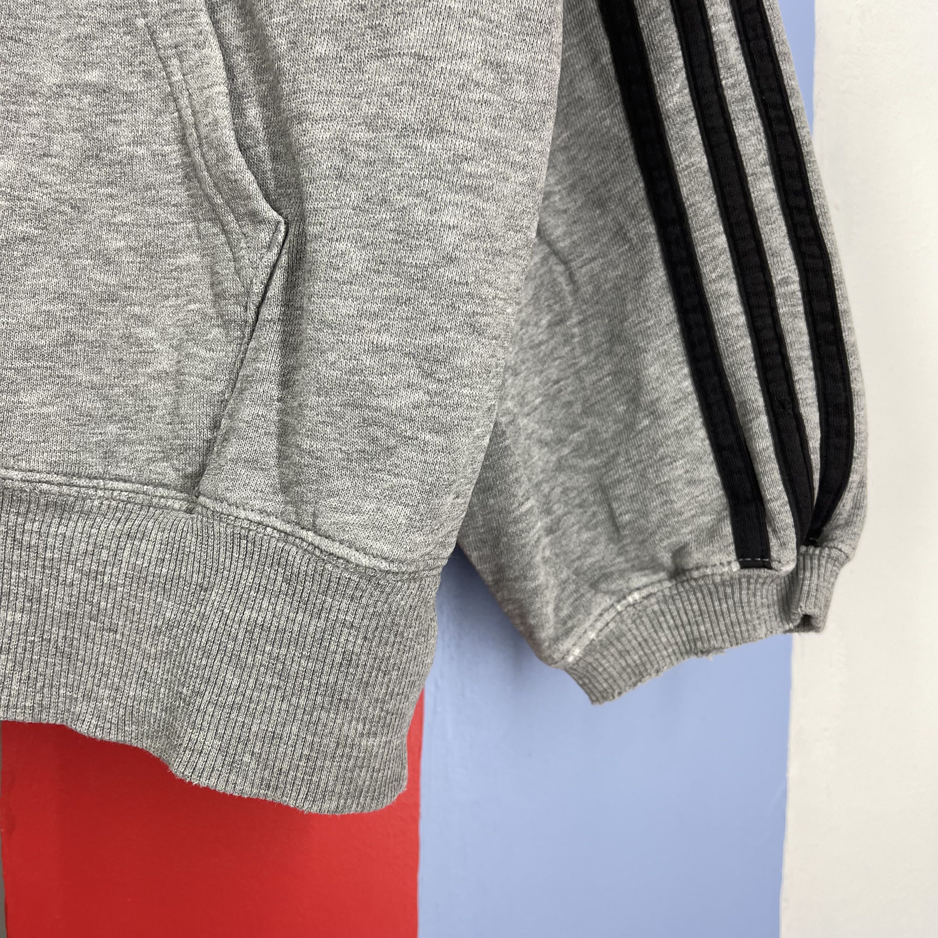 Adidas 90s Vintage ADIDAS TRIFOIL Hoodie Pullover #2515/L Size US S / EU 44-46 / 1 - 8 Thumbnail