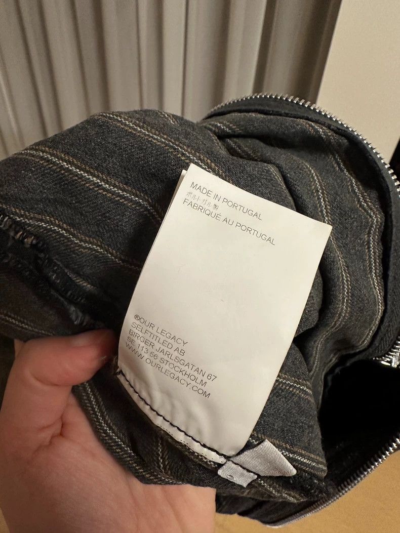 Our Legacy Our Legacy size36 Dark grey denim vest Size S / US 4 / IT 40 - 5 Thumbnail