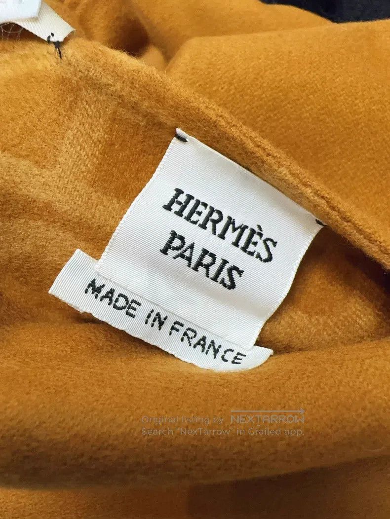 Hermes Hermes Boar Nose Full-Print Two-Way Cashmere Jacket Size S / US 4 / IT 40 - 8 Thumbnail