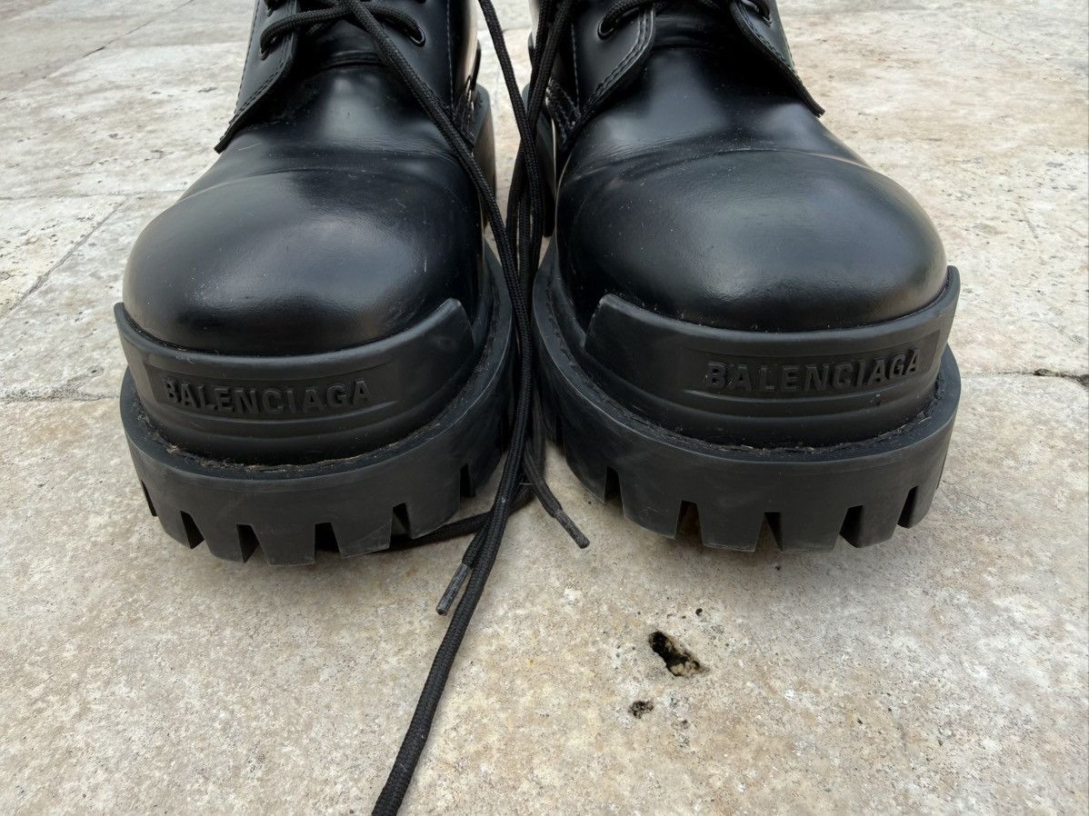 Balenciaga Balenciaga Leather Strike Boots Size US 10 / EU 43 - 3 Thumbnail