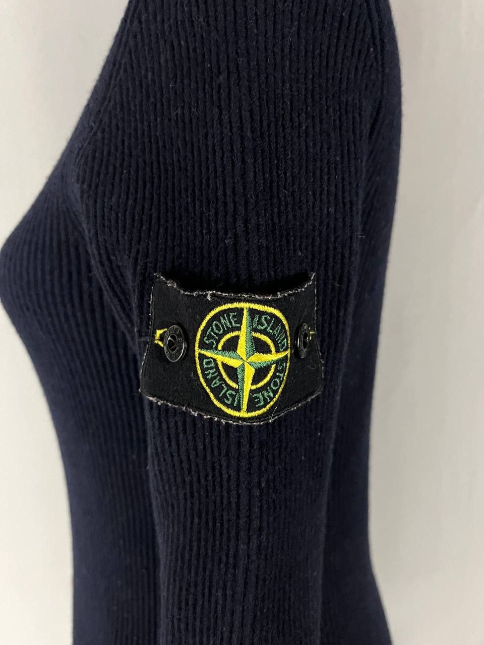 Stone Island Stone Island Sweater Navy Wool Size US L / EU 52-54 / 3 - 7 Thumbnail