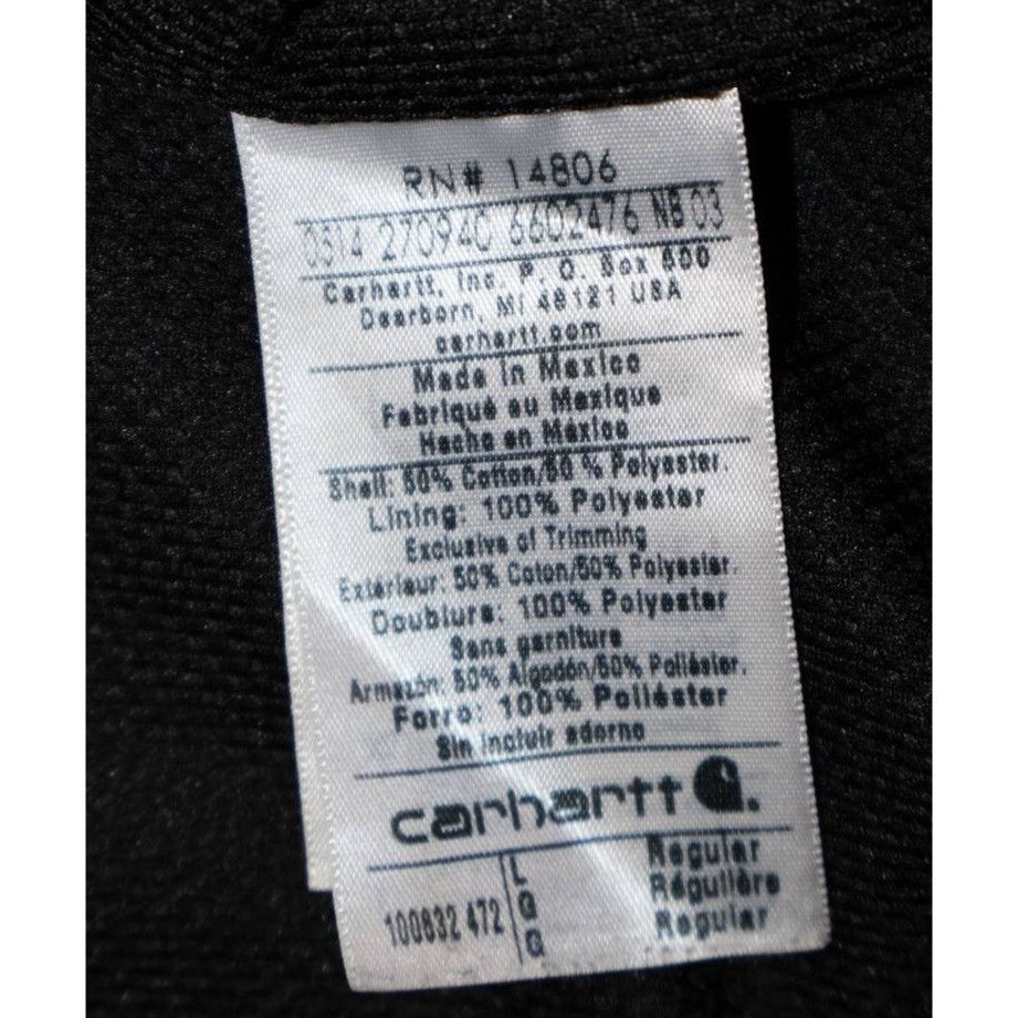 Carhartt Carhartt Thermal Lined Hooded Sweatshirt Mens Large Navy Size US L / EU 52-54 / 3 - 3 Thumbnail