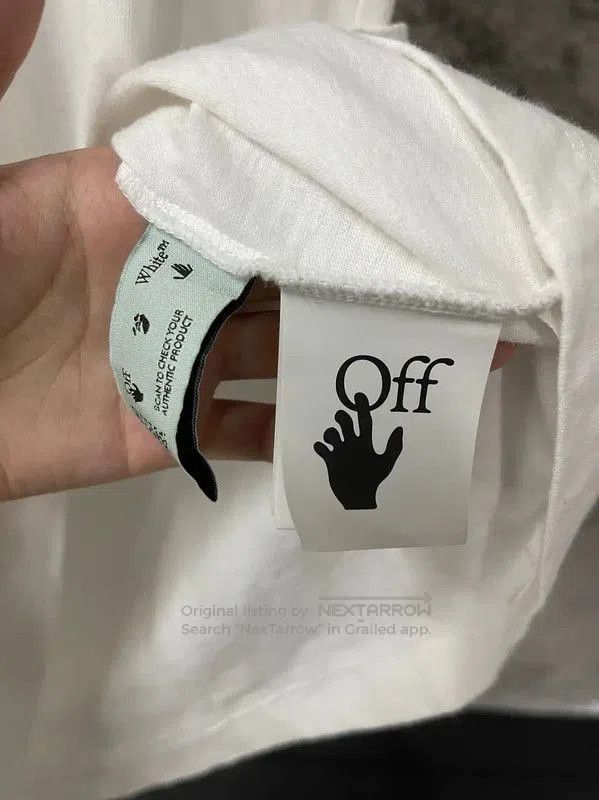 Off-White Off-White Summer Men's Cotton Short Sleeve T-Shirt . Size US M / EU 48-50 / 2 - 8 Thumbnail