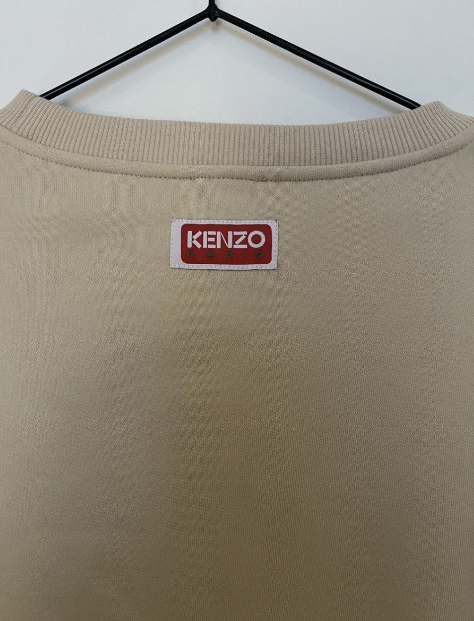 Kenzo KENZO Sweatshirt XL International beige fleece Size US XL / EU 56 / 4 - 4 Thumbnail