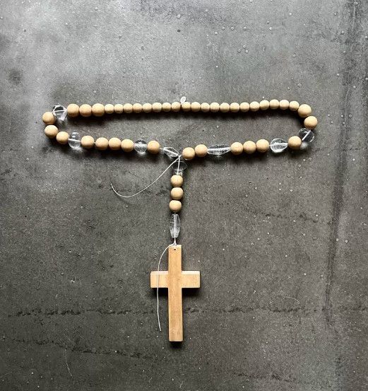 Other Number (N)ine 08SS Crystal Cross Necklace Size ONE SIZE - 3 Thumbnail