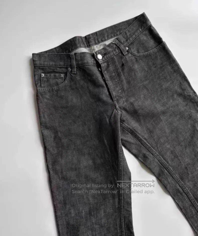 Helmut Lang Helmut Lang Charcoal denim jeans Size US 31 - 3 Thumbnail