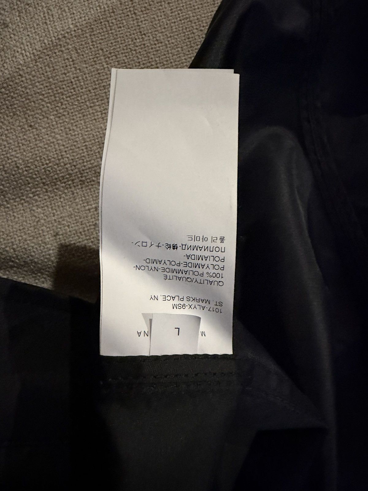 Alyx 1017 ALYX 9SM Nylon Technical Jacket – Black – Size L Size US L / EU 52-54 / 3 - 5 Thumbnail